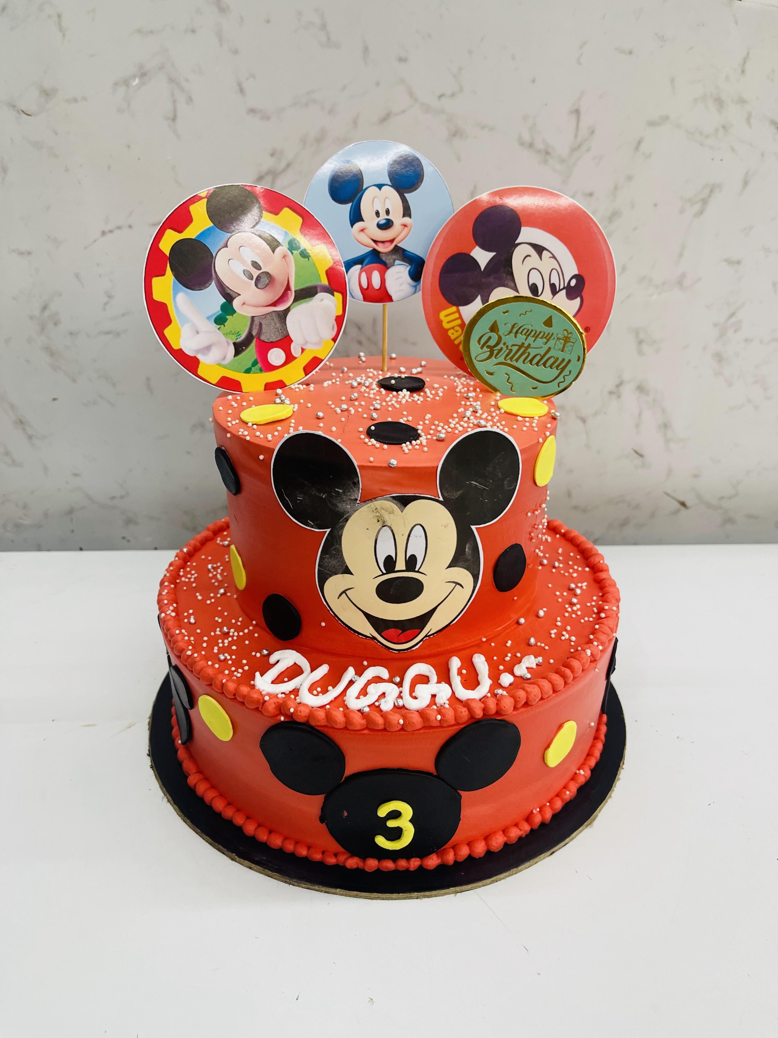 Mickey Mouse Cake – Bento Cakes Noida