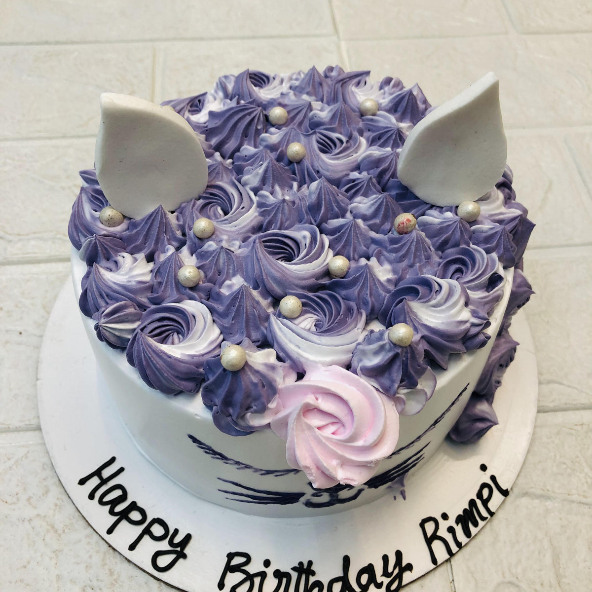 White Flavored Cake – Bento Cakes Noida
