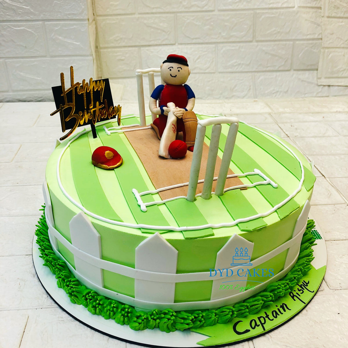 cricket pitch images for cake