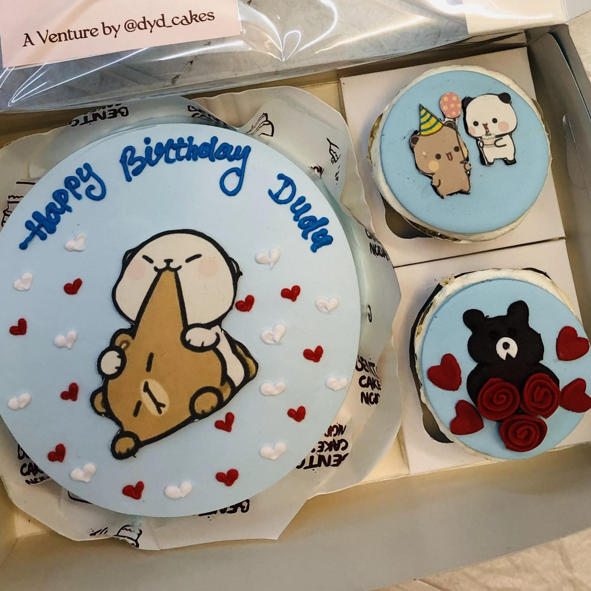Teddy-Bubu Dudu Mini Bento Combo Cake – Bento Cakes Noida