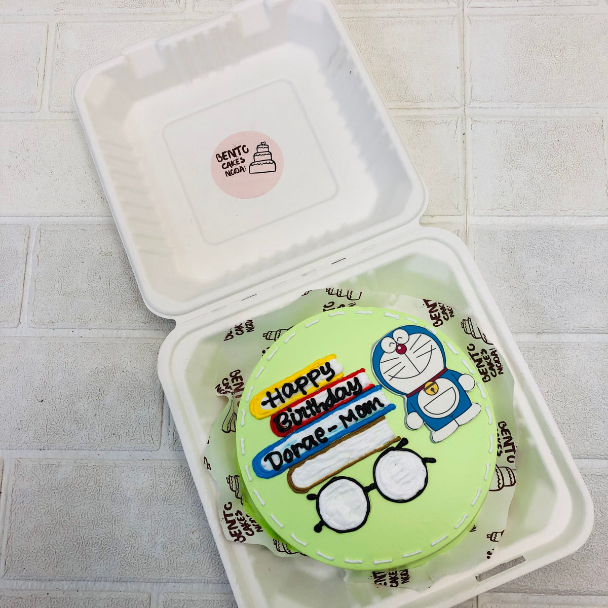 Doraemon Theme Bento Cake – Bento Cakes Noida