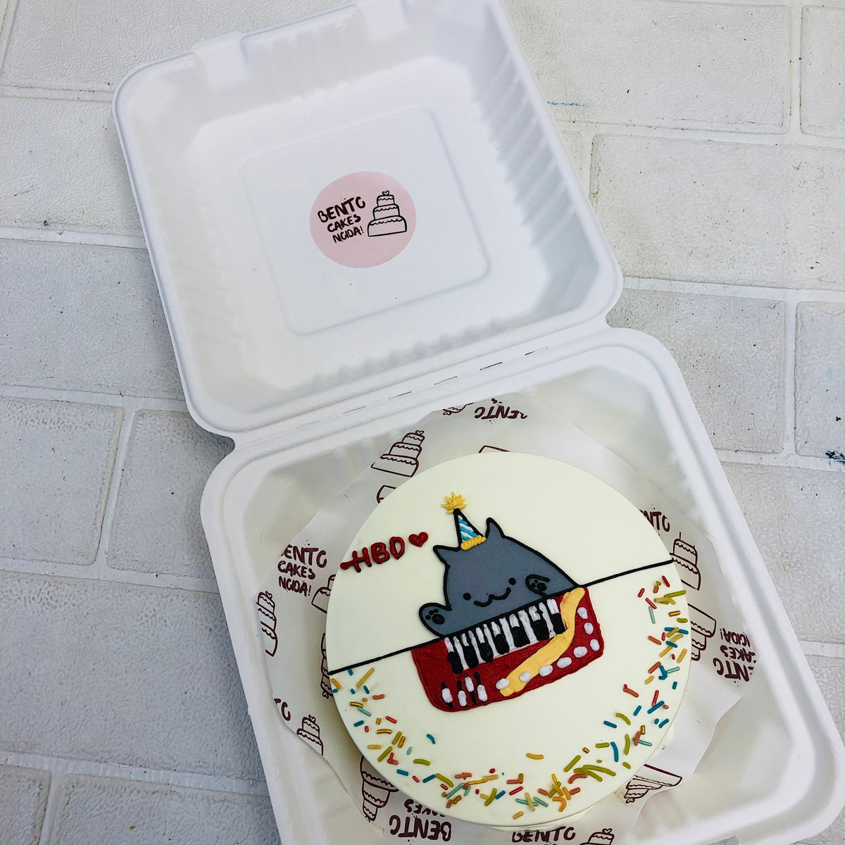 Pusheen Theme Birthday Bento Cake – Bento Cakes Noida