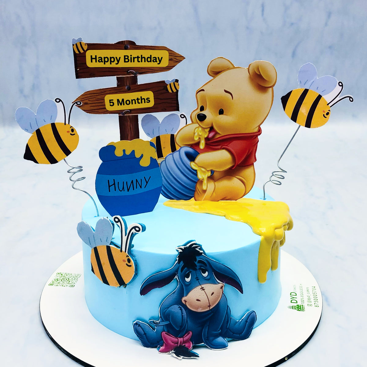 Winnie The Pooh Cake – Bento Cakes Noida