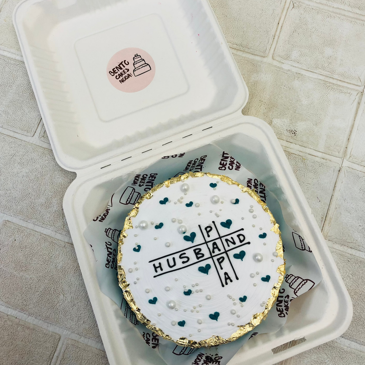 Crossword Husband Father Theme Bento Cake Bento Cakes Noida