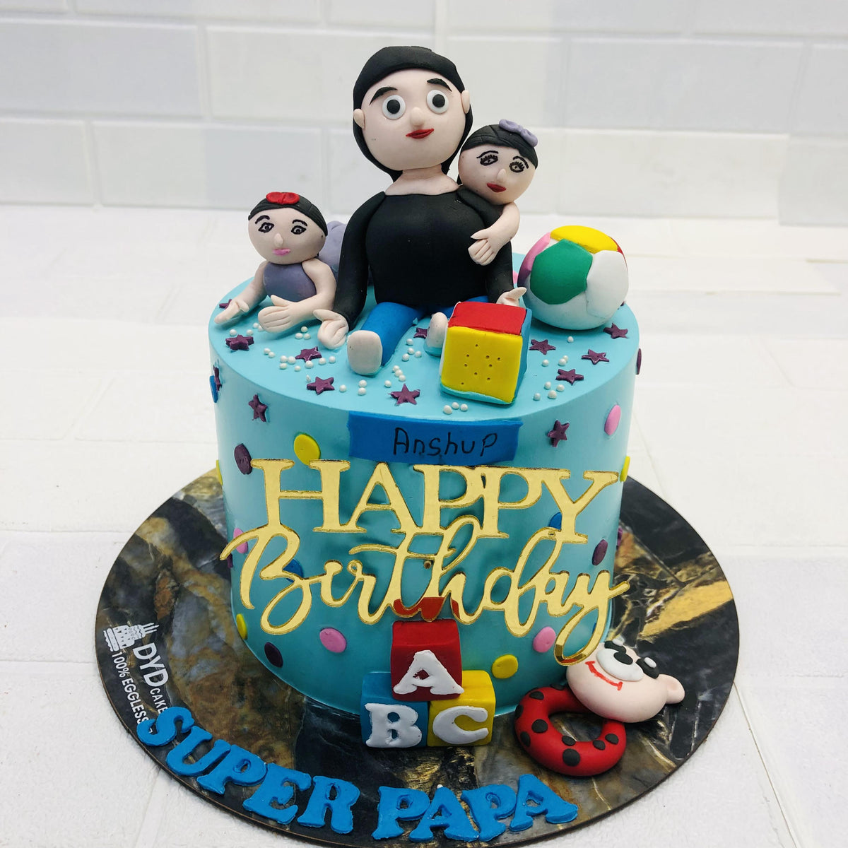 Super Dad Theme Cake – Bento Cakes Noida