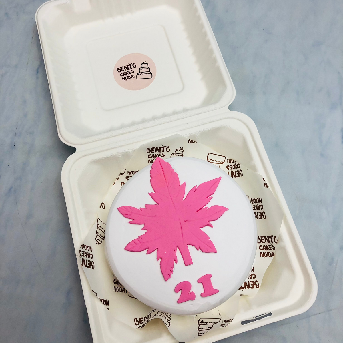 Weed Themed Bento Cake – Bento Cakes Noida