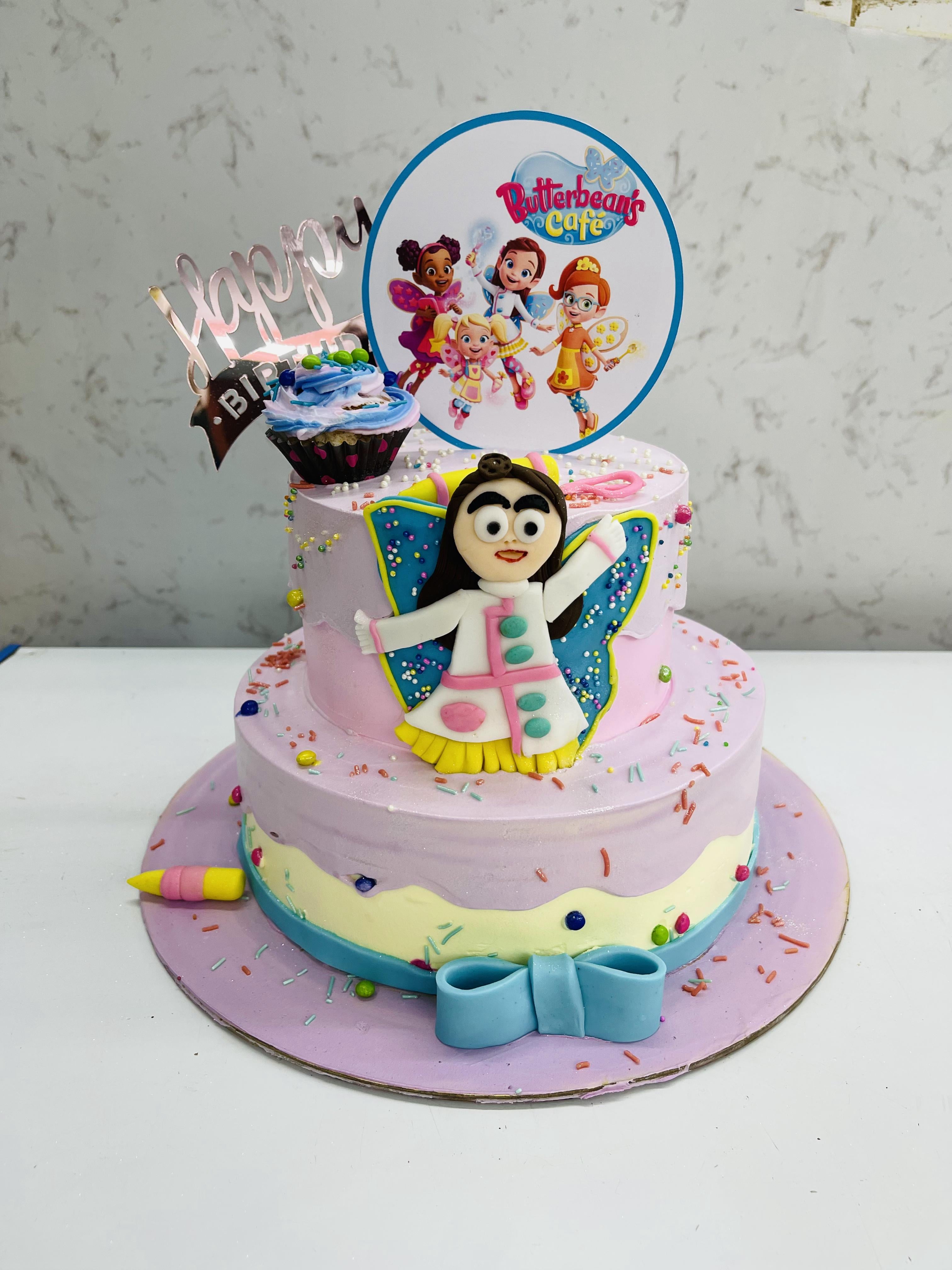 Butterbean Cafe Theme Cake