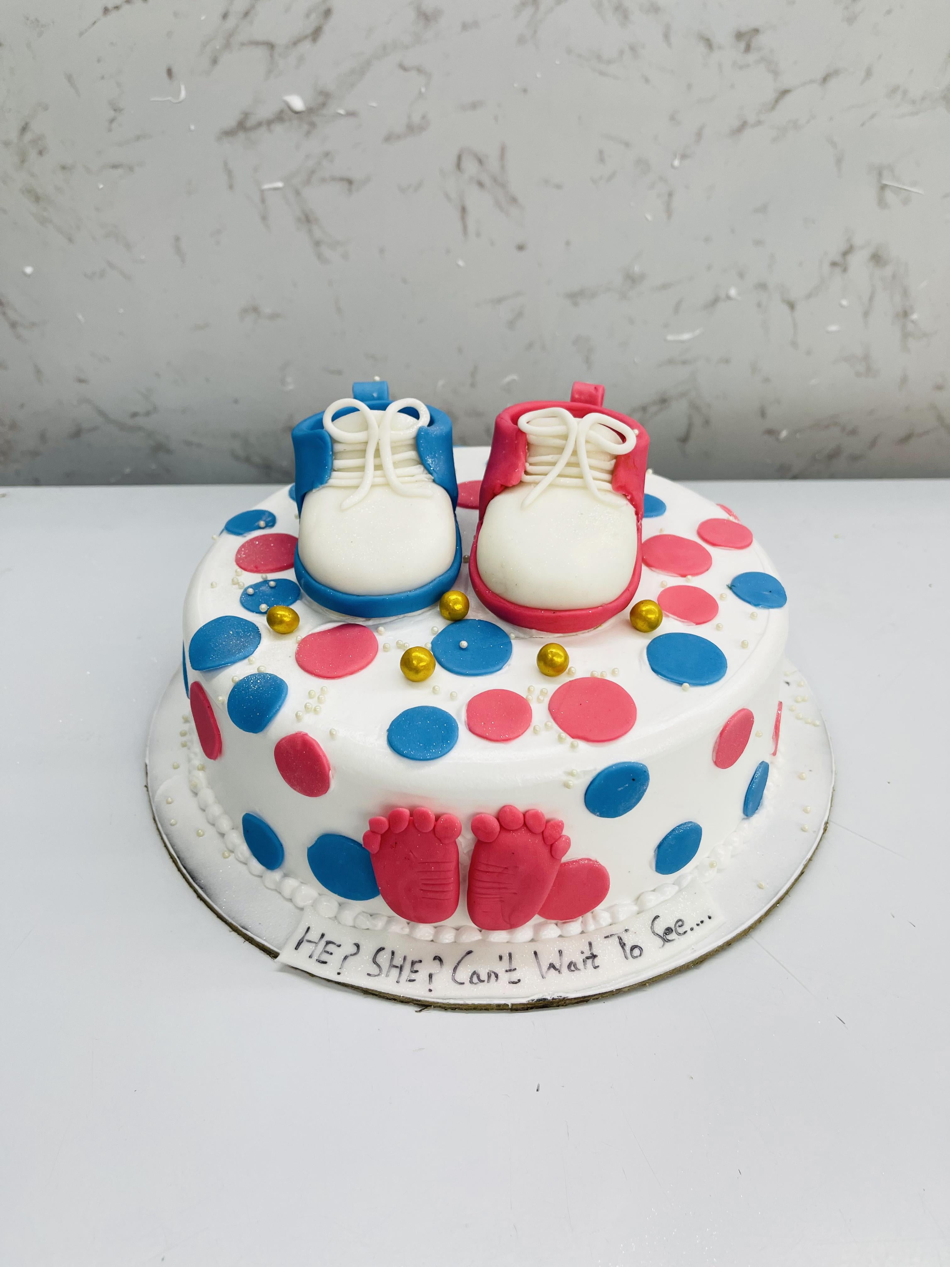 Baby Steps Theme Cake