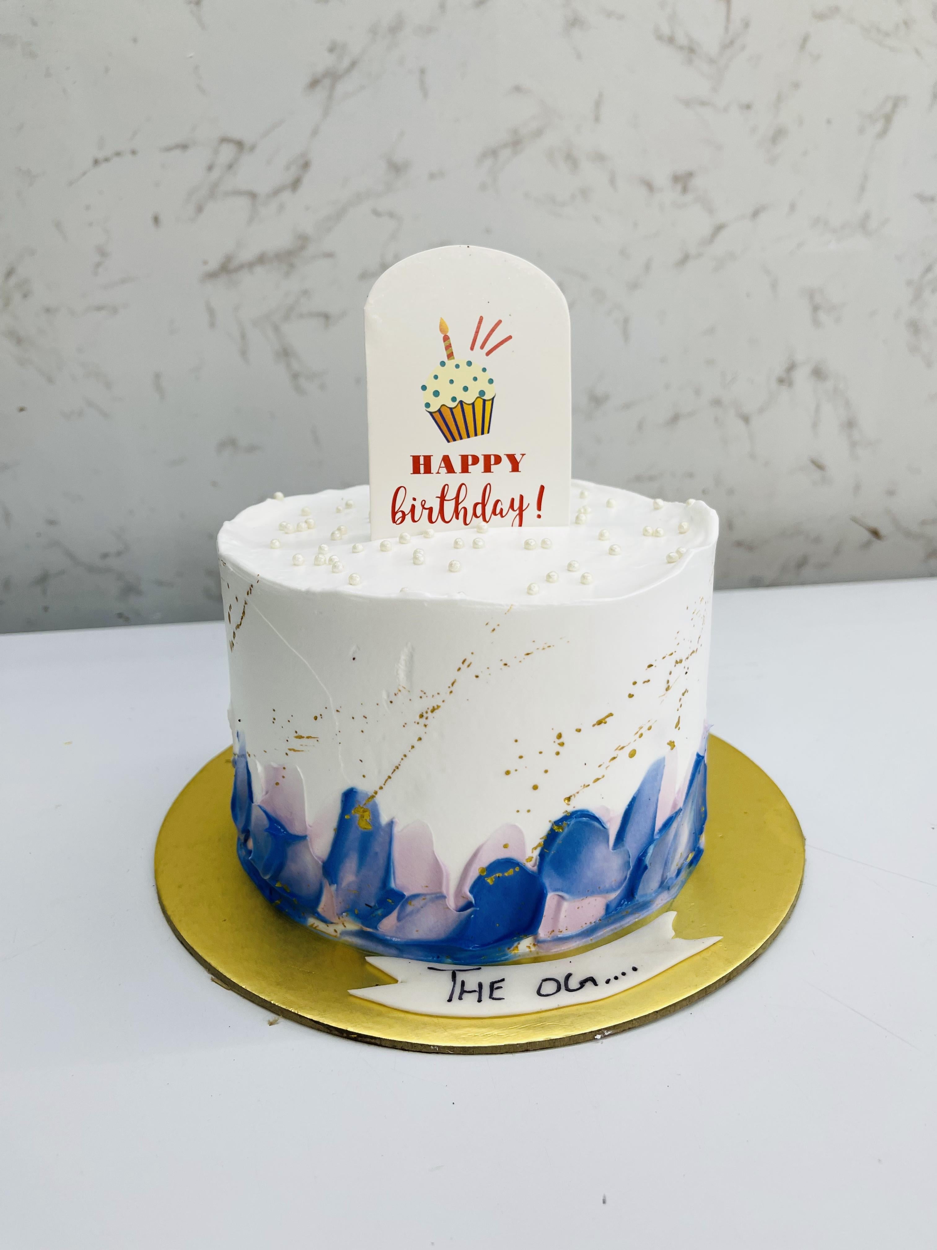 100% Eggless Blue Pallet Bento Cake in Noida , Greater Noida, Delhi from DYD Cakes