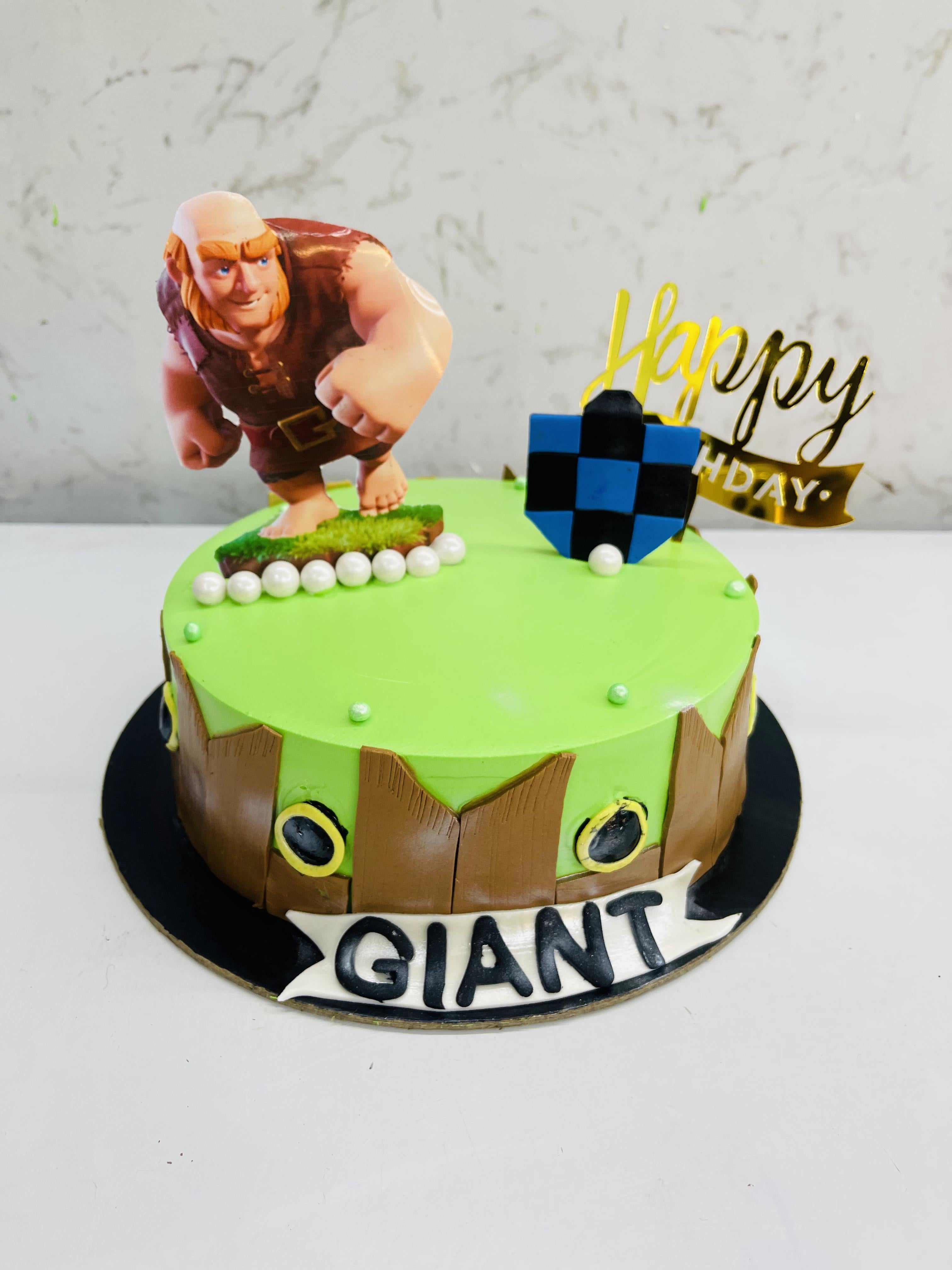 Giant Theme Avenger Cake