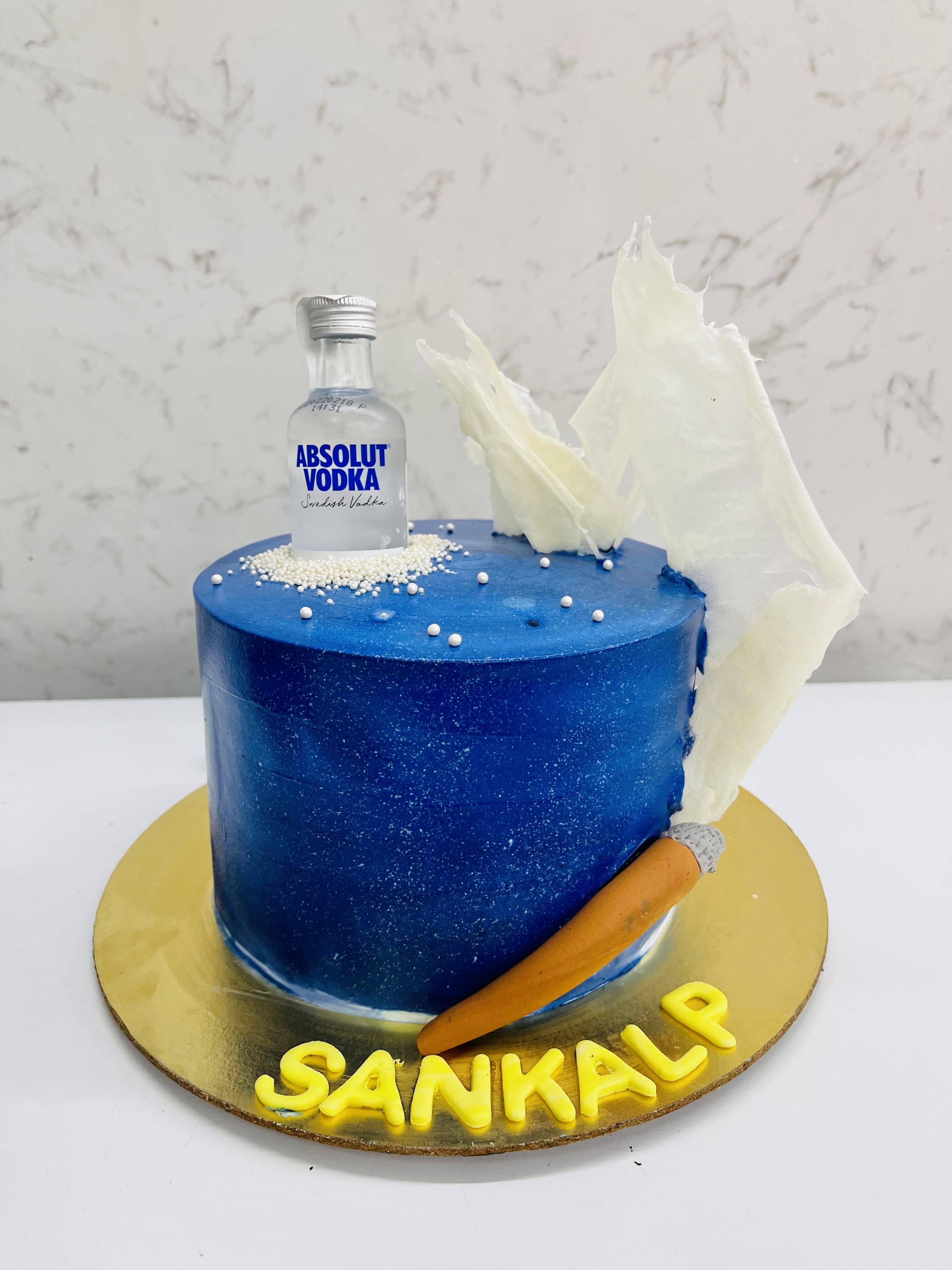 Absolute Vodka Theme Cake