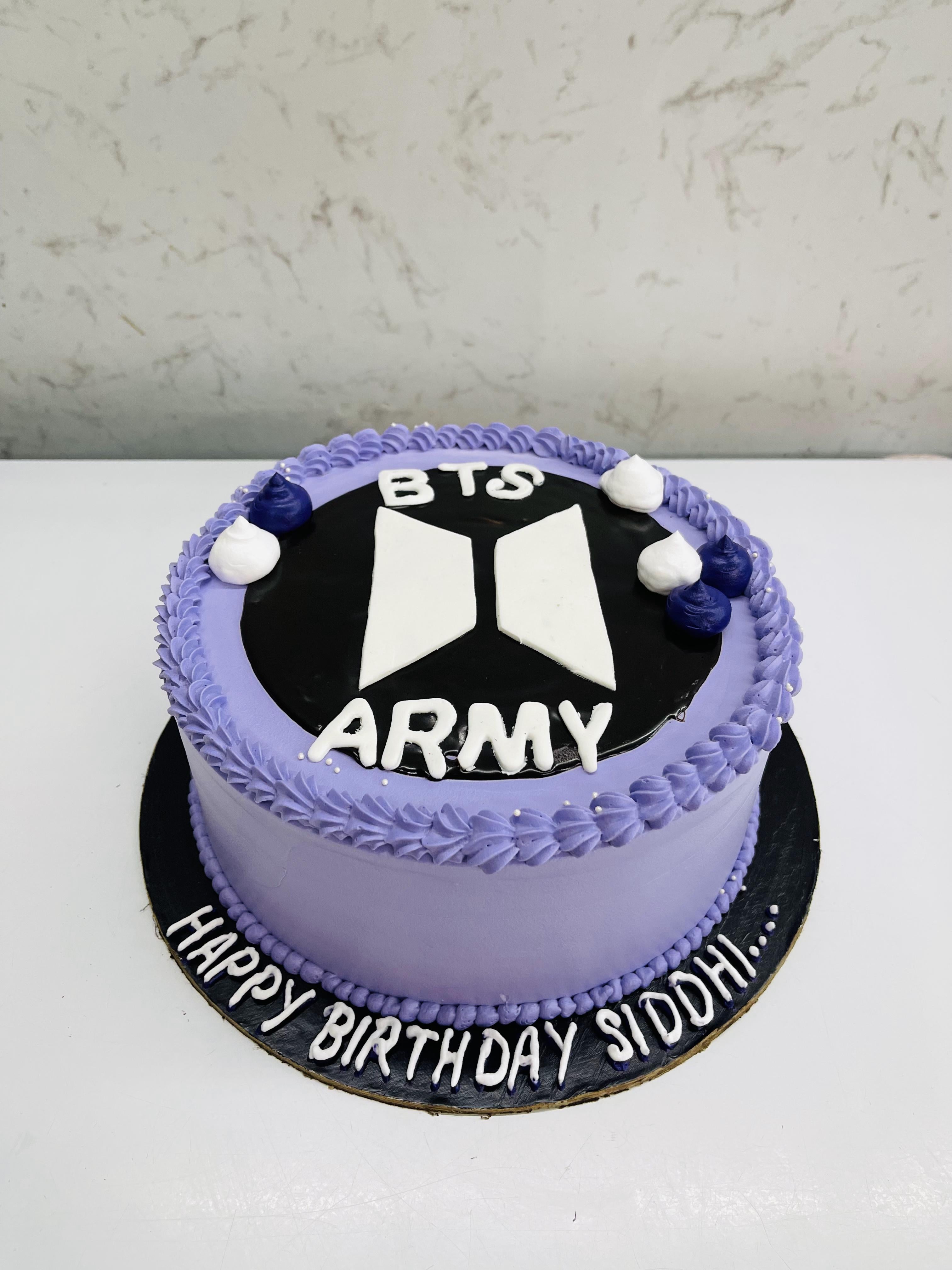 BTS Theme Cake 8