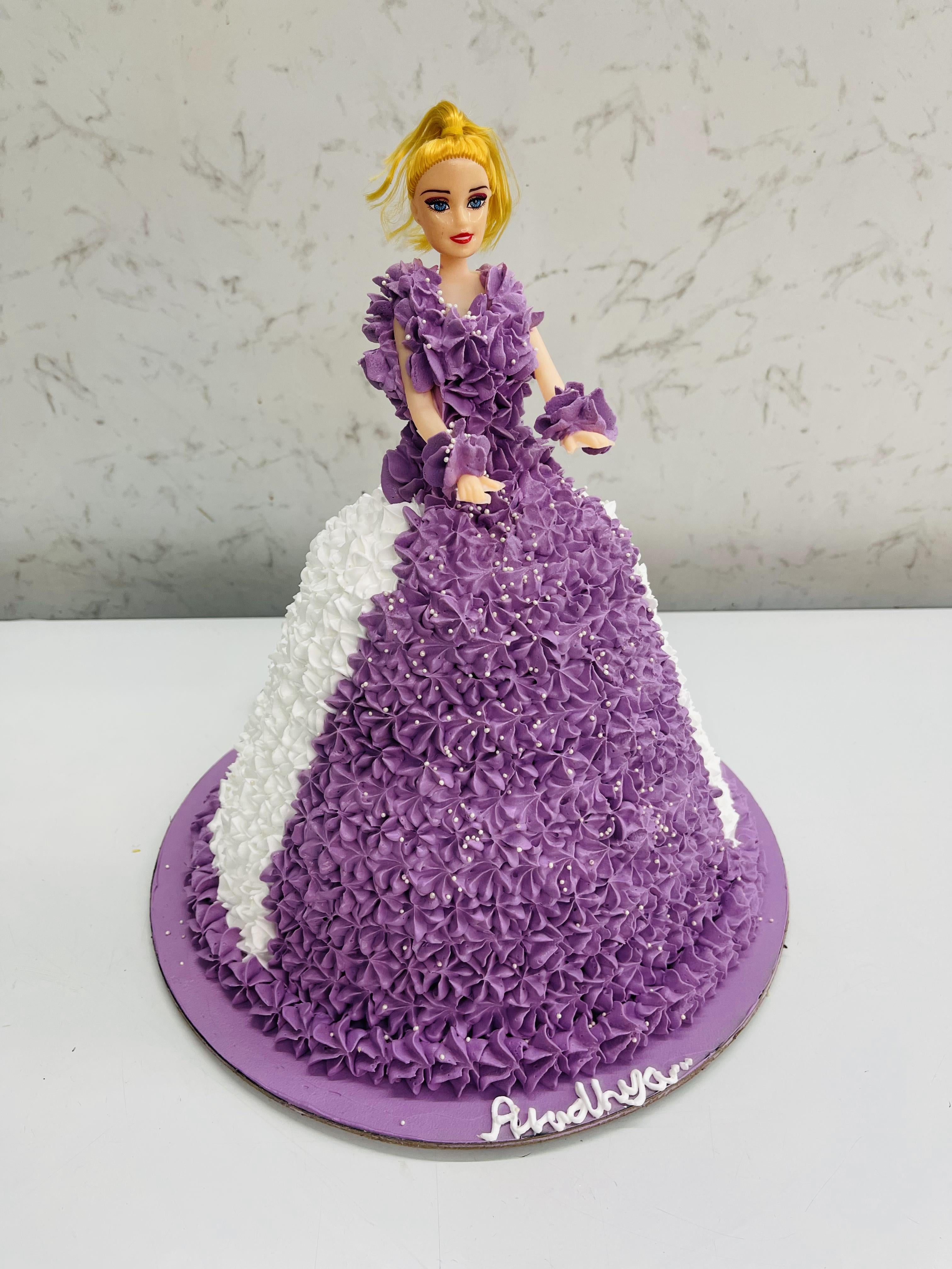 Barbie Doll Cake