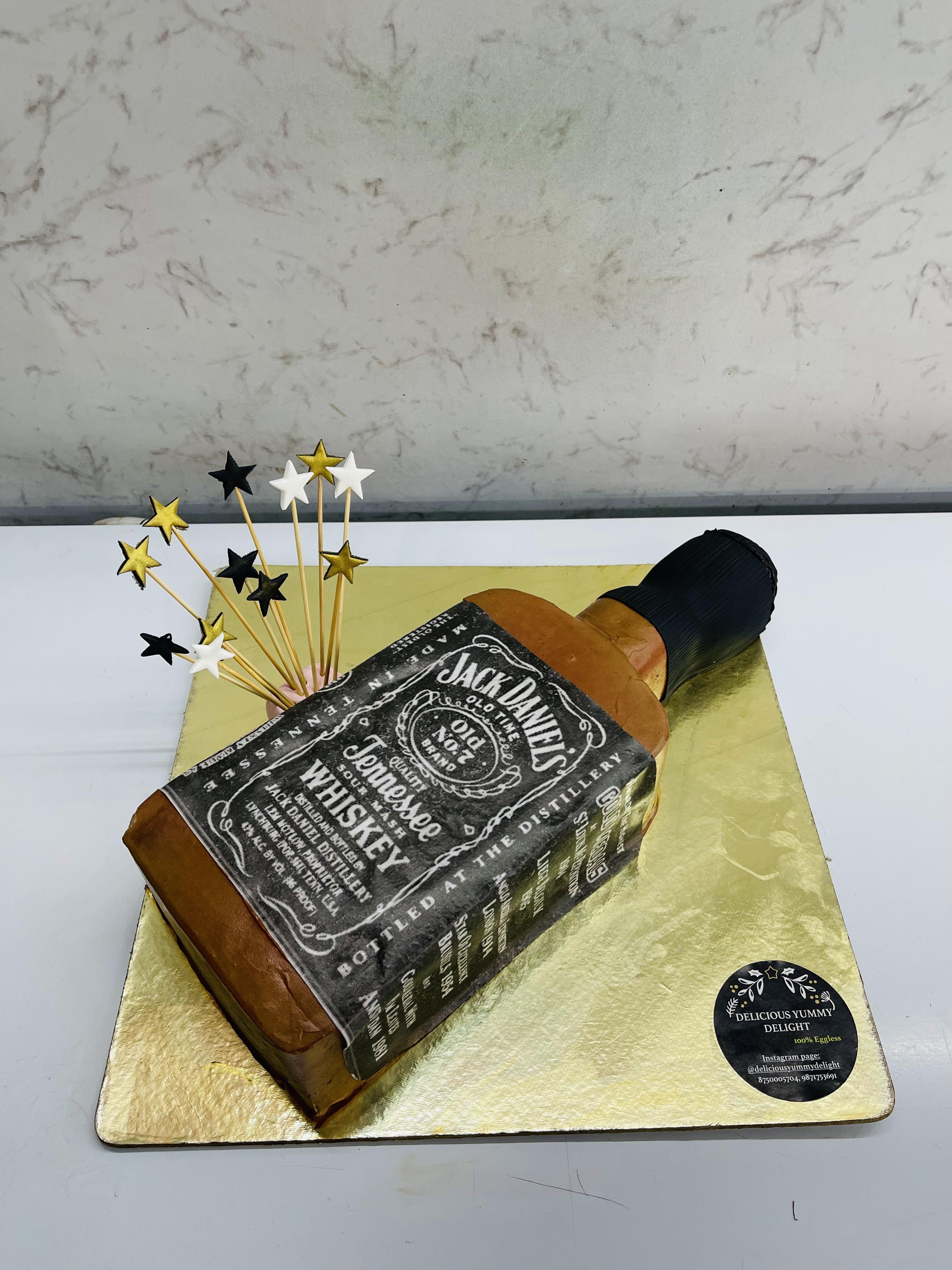 Beer Bottle Cake
