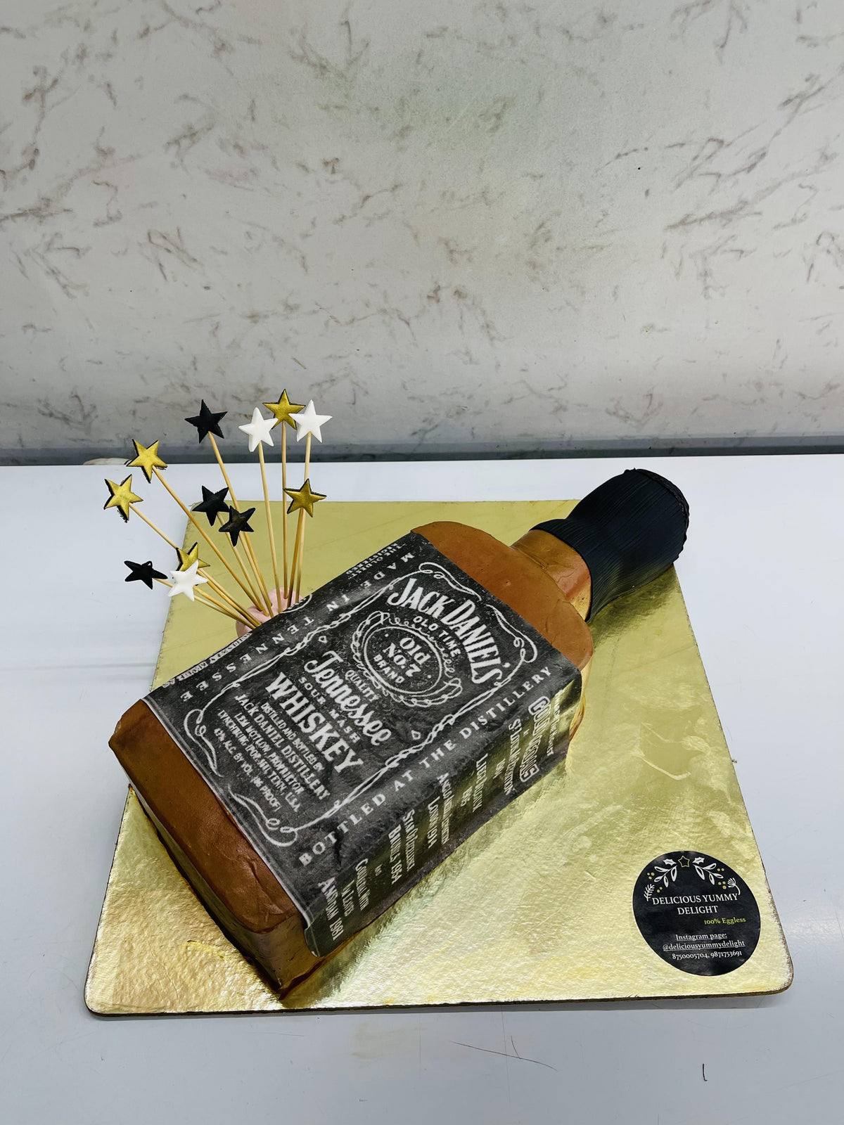 Beer Bottle Cake