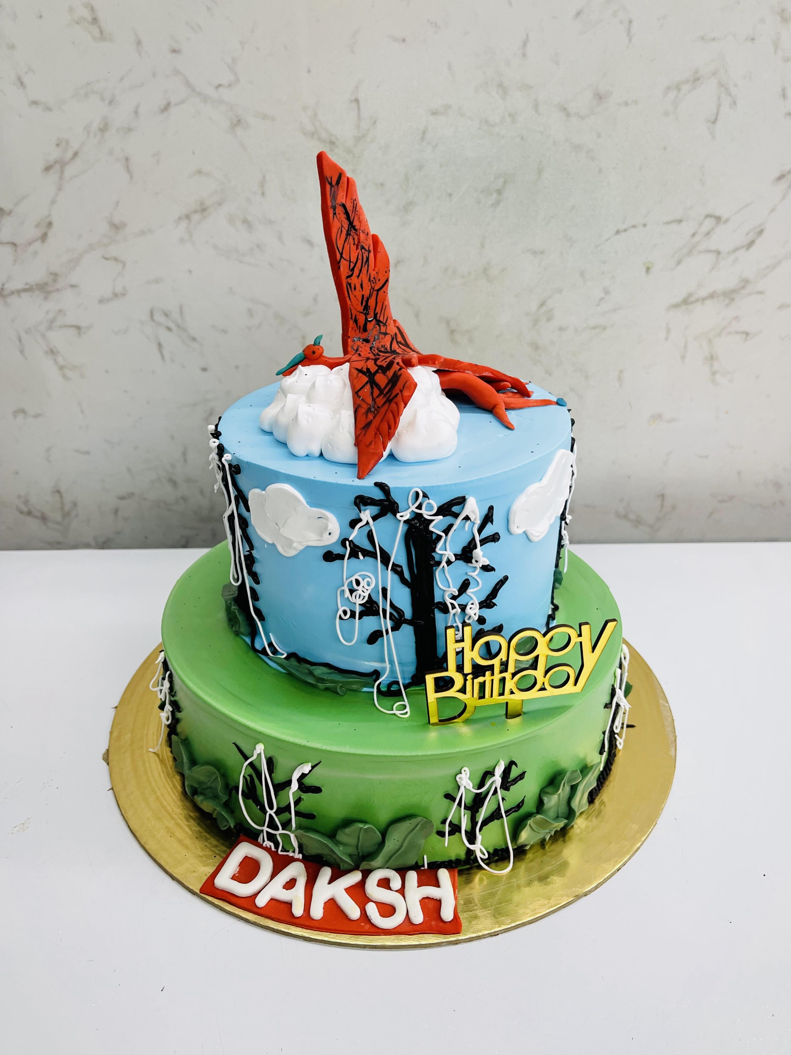 Spider Man Theme Cake