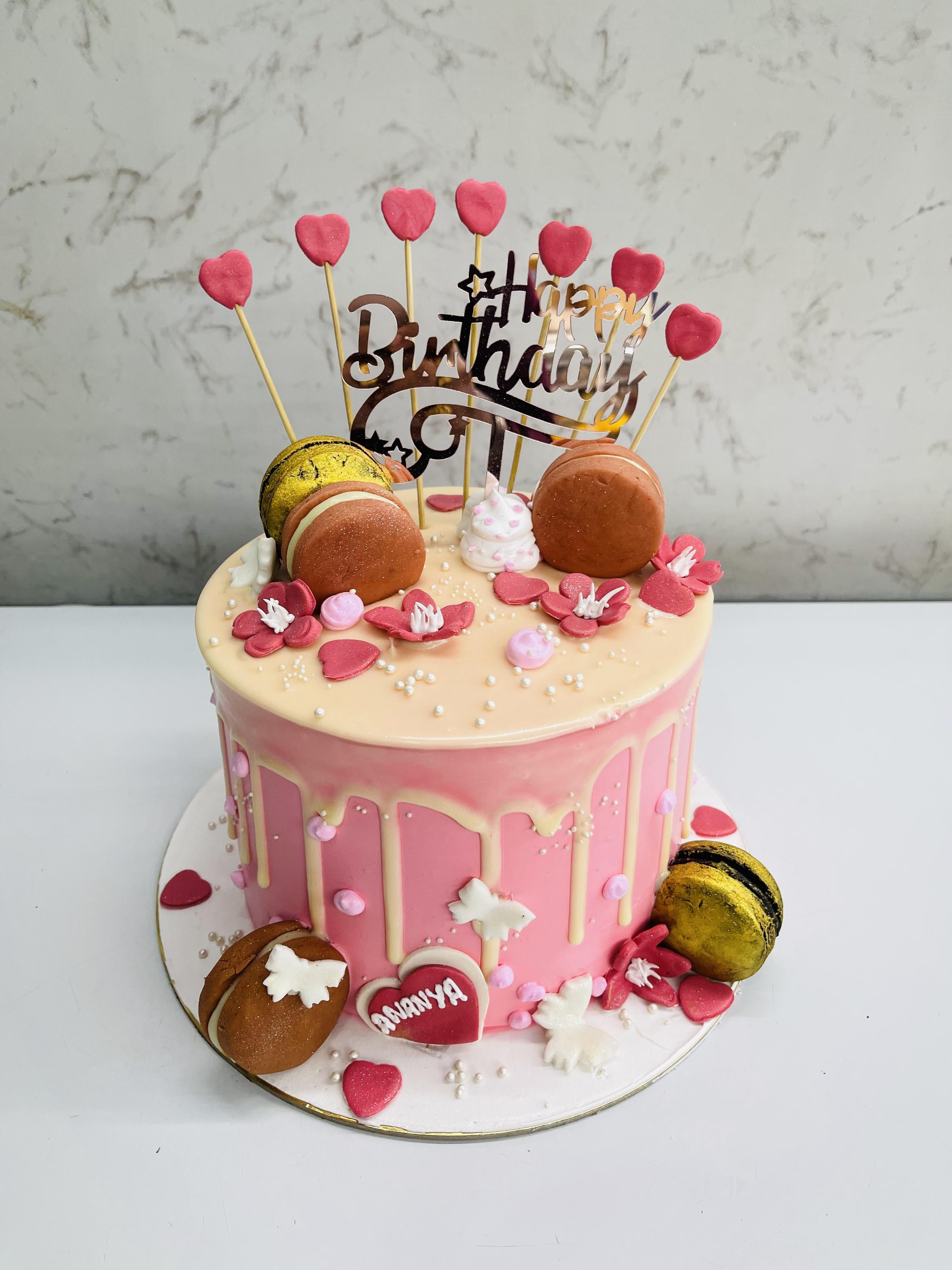 Pink Chocolate Overload Cake