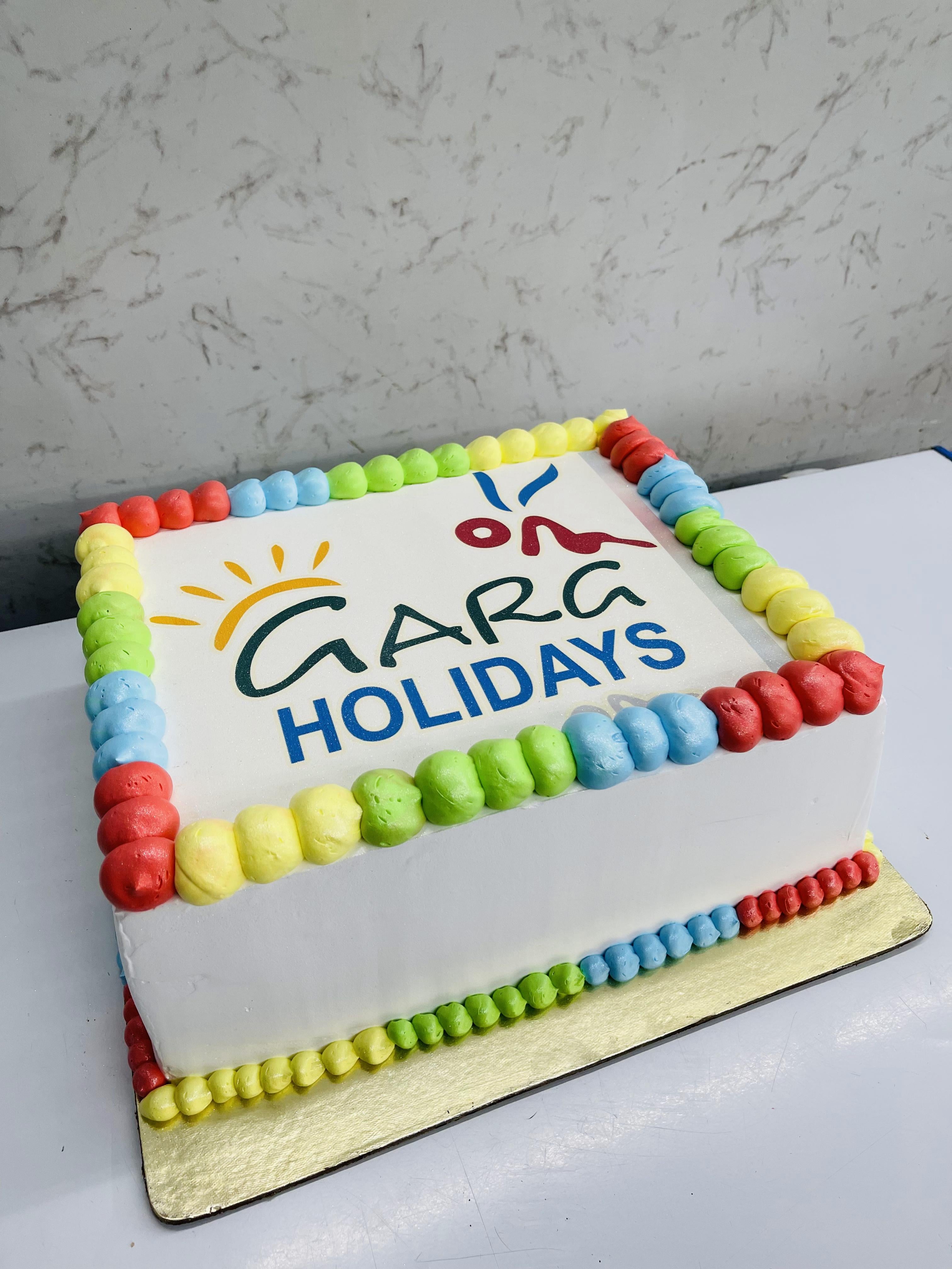 Travel Agency Theme Cake