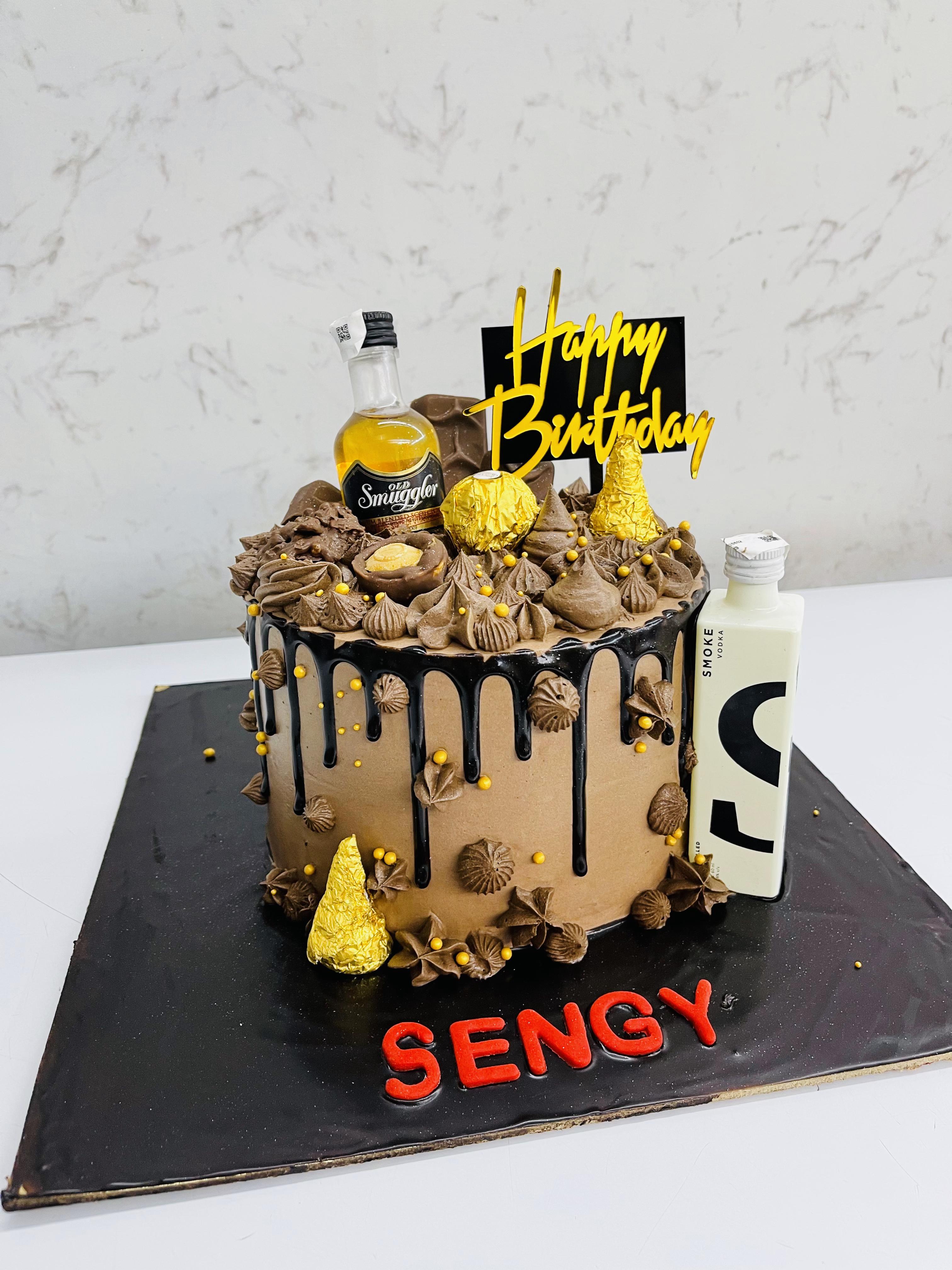 Chocolate Drip Cake 1