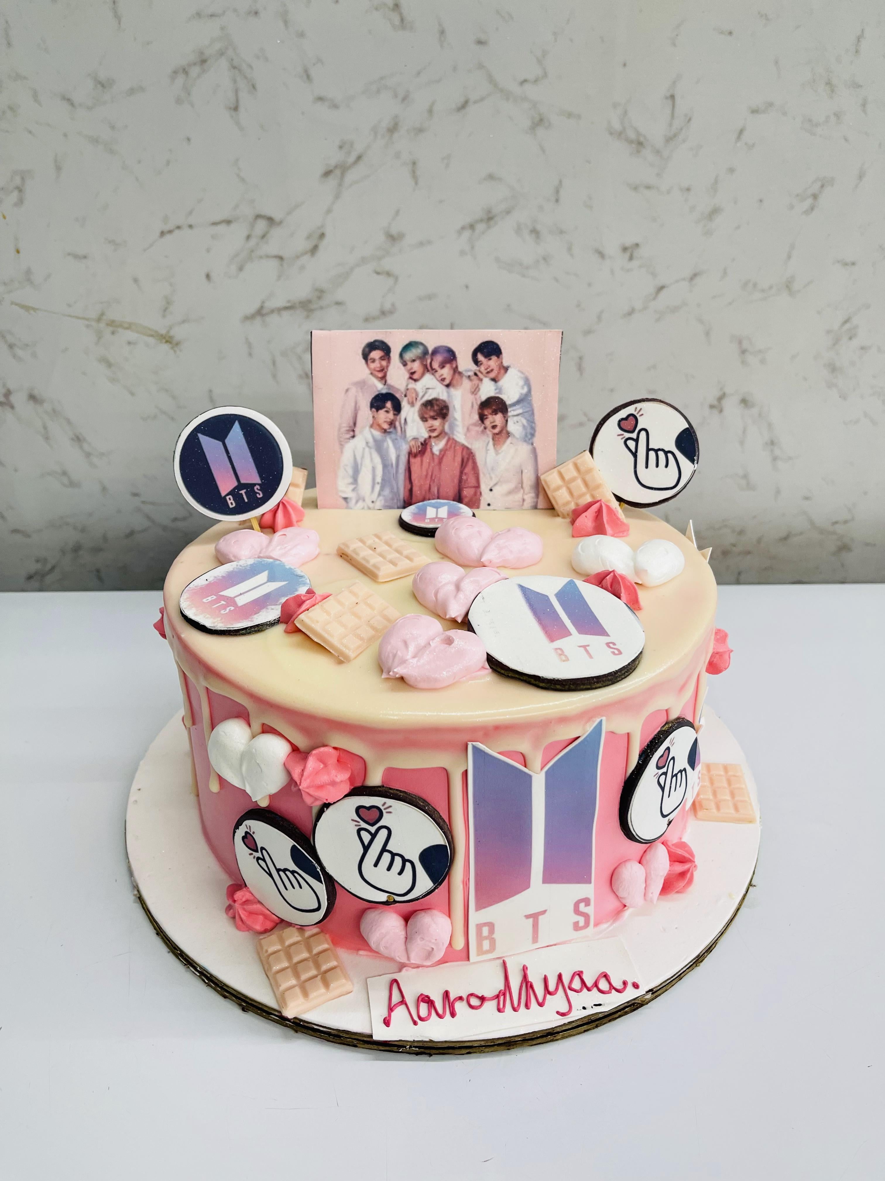 BTS Theme Cake 6