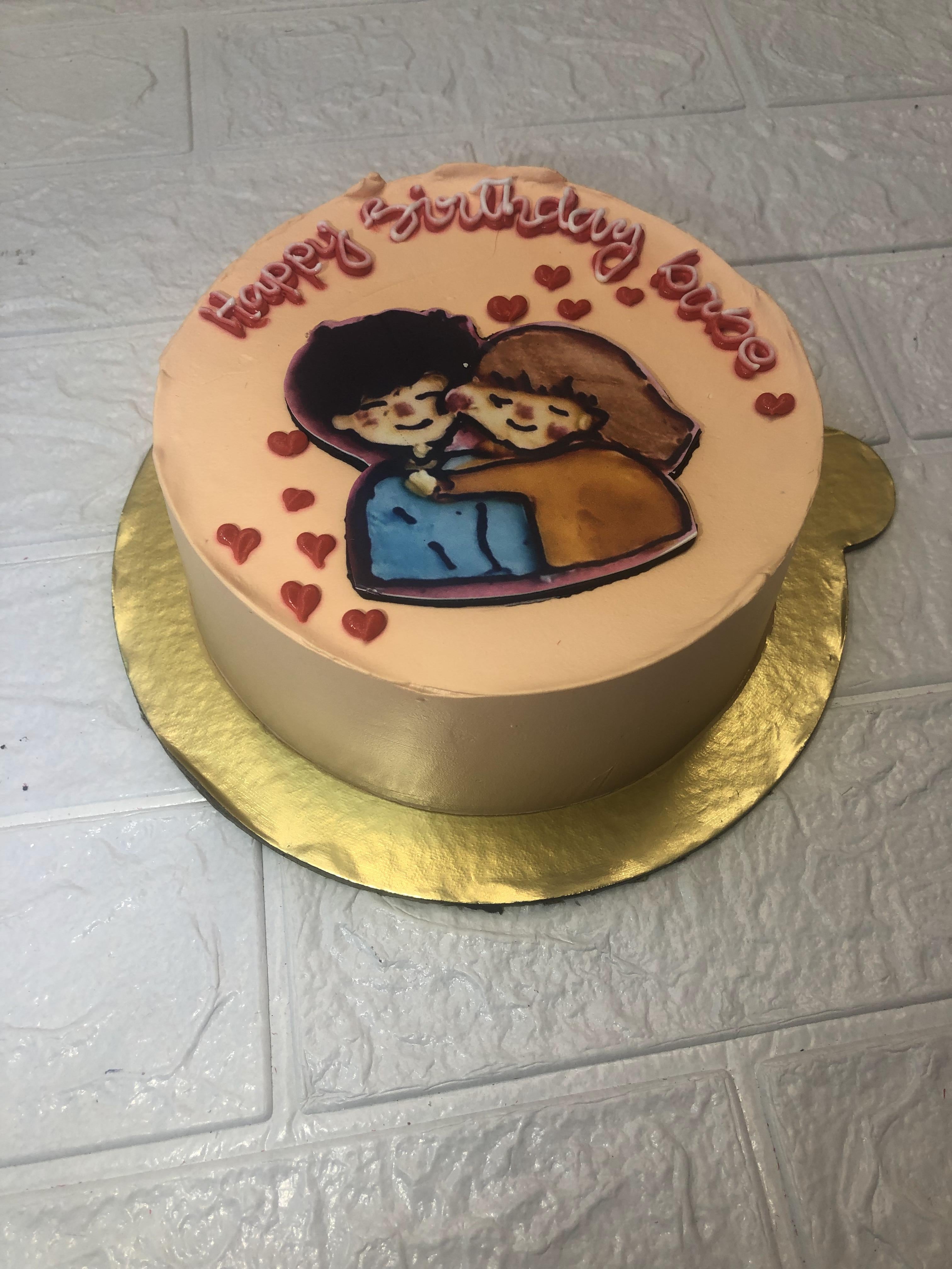 Love Theme Cake