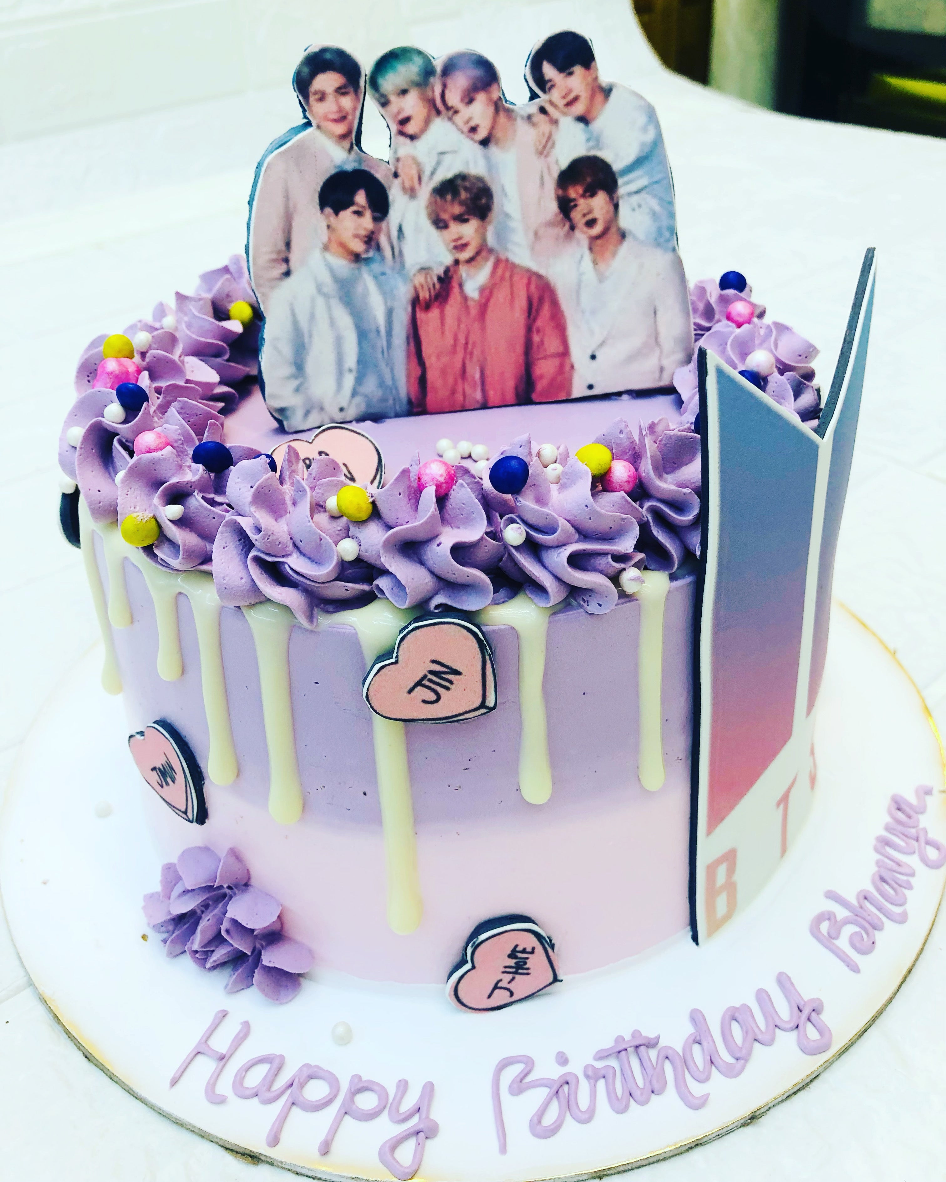BTS Theme Cake 9