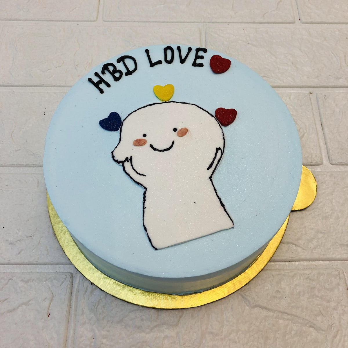 Comic Theme Birthday Cake