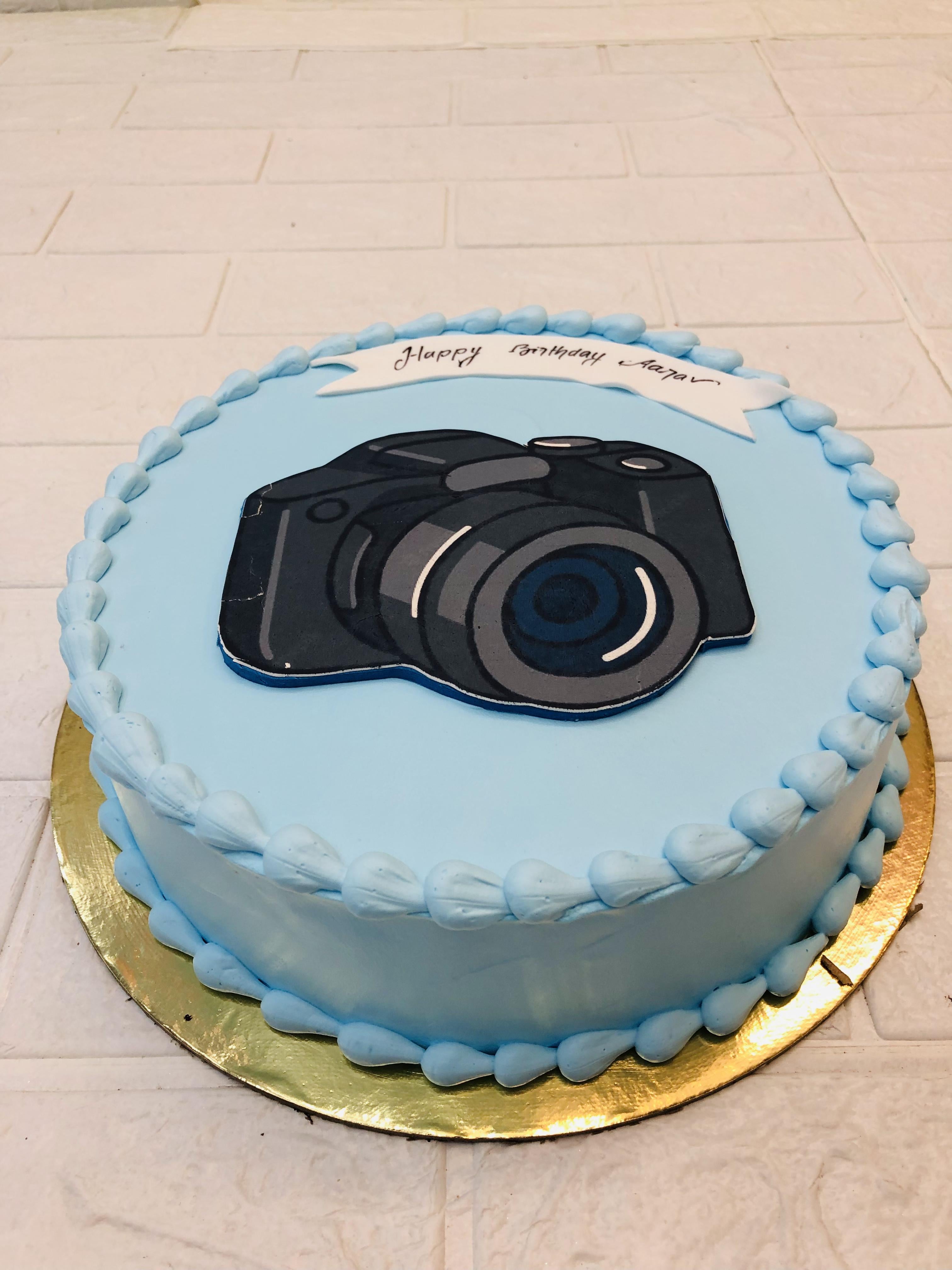 Basic Camera Theme Cake