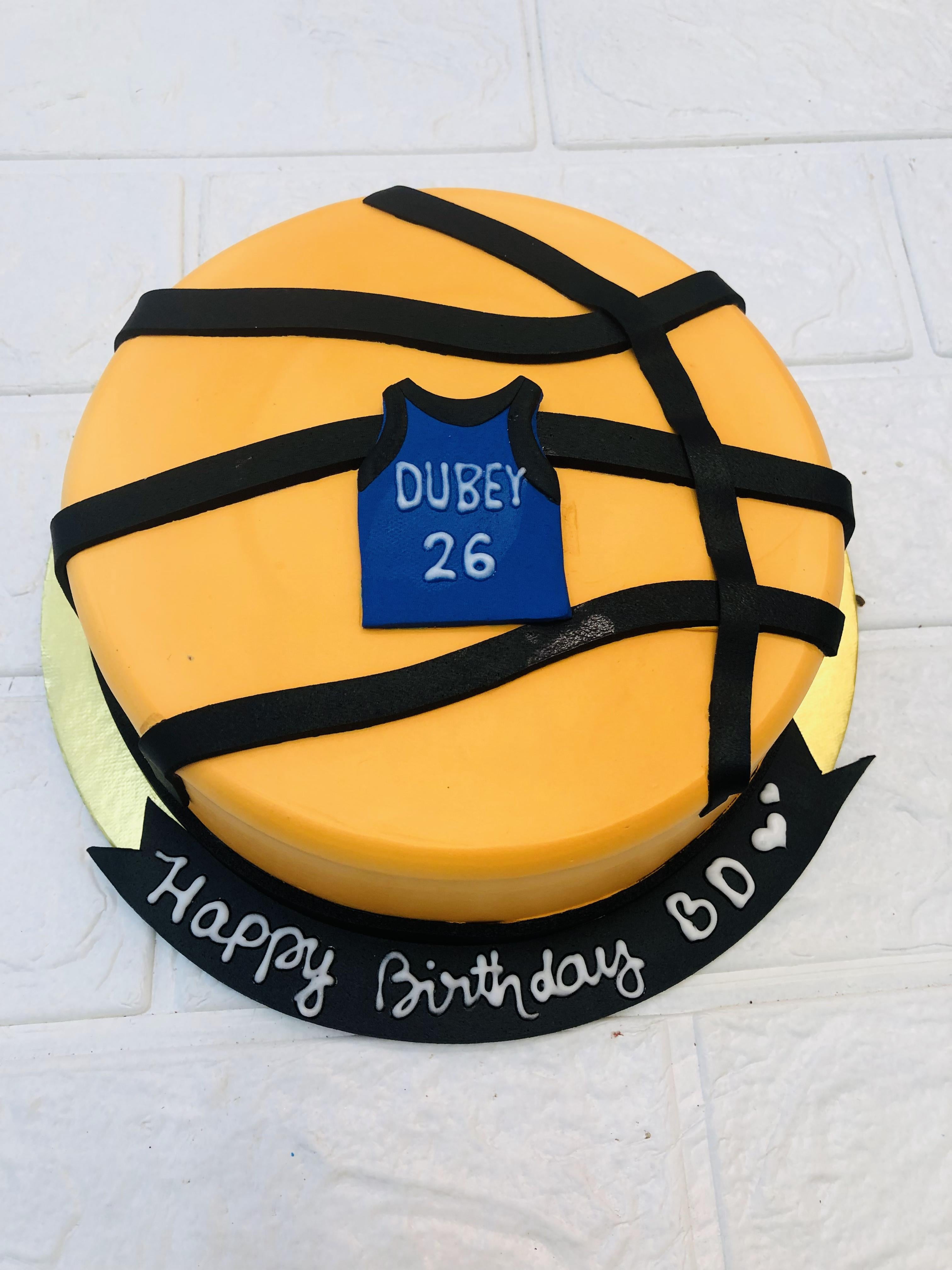 Basketball Theme Cake