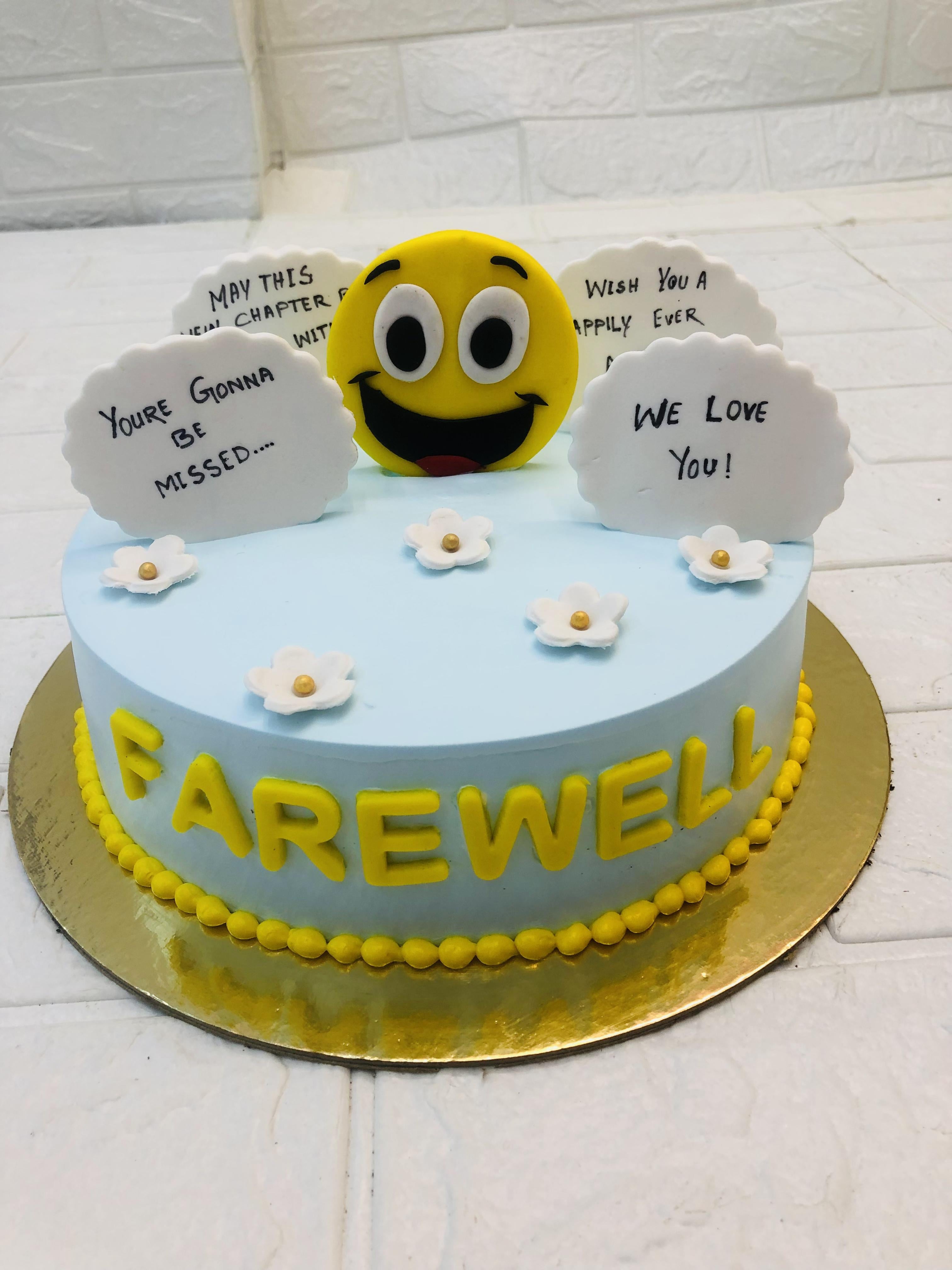 Farewell Theme Cake