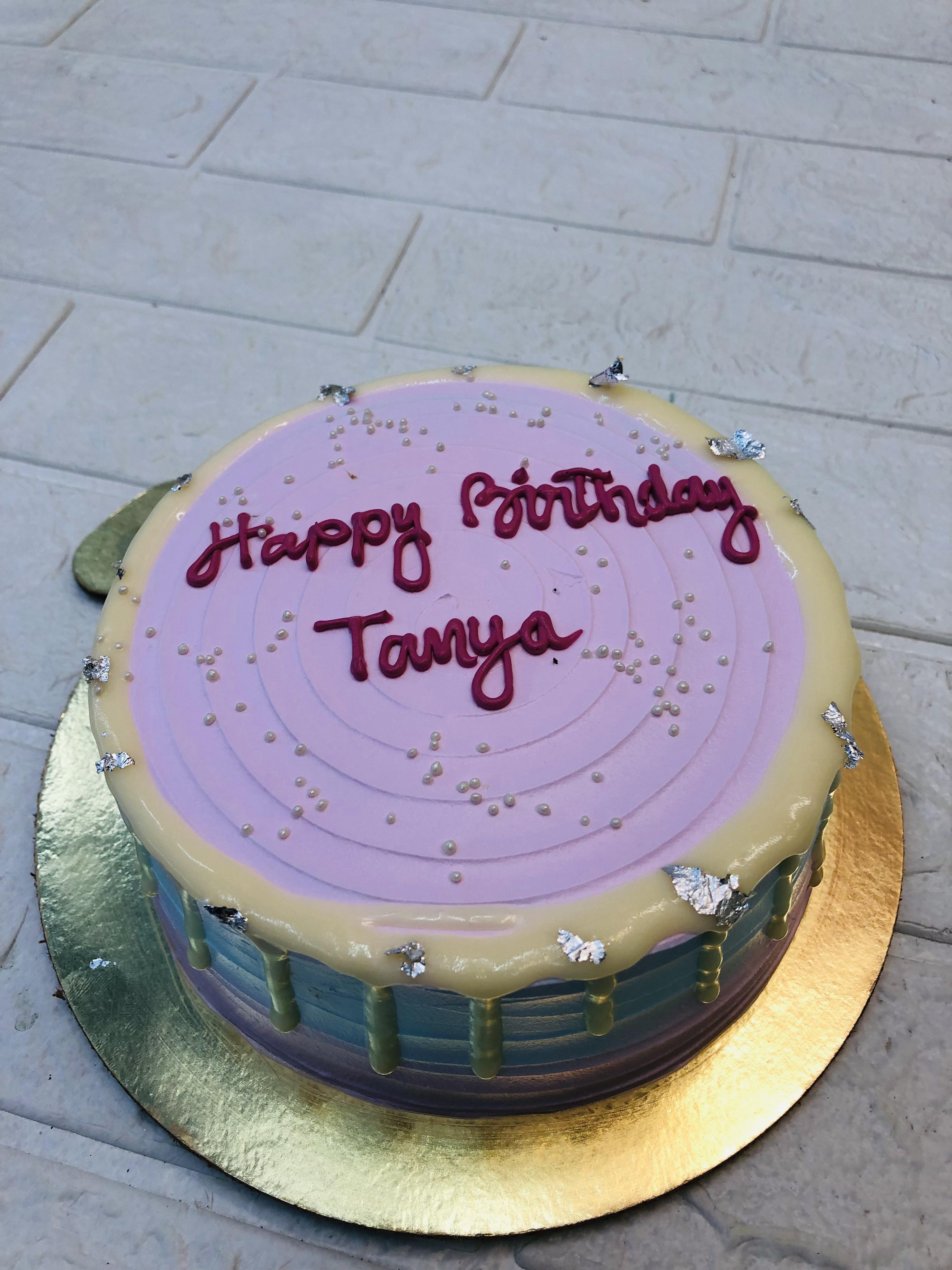 Elegant Birthday Cake