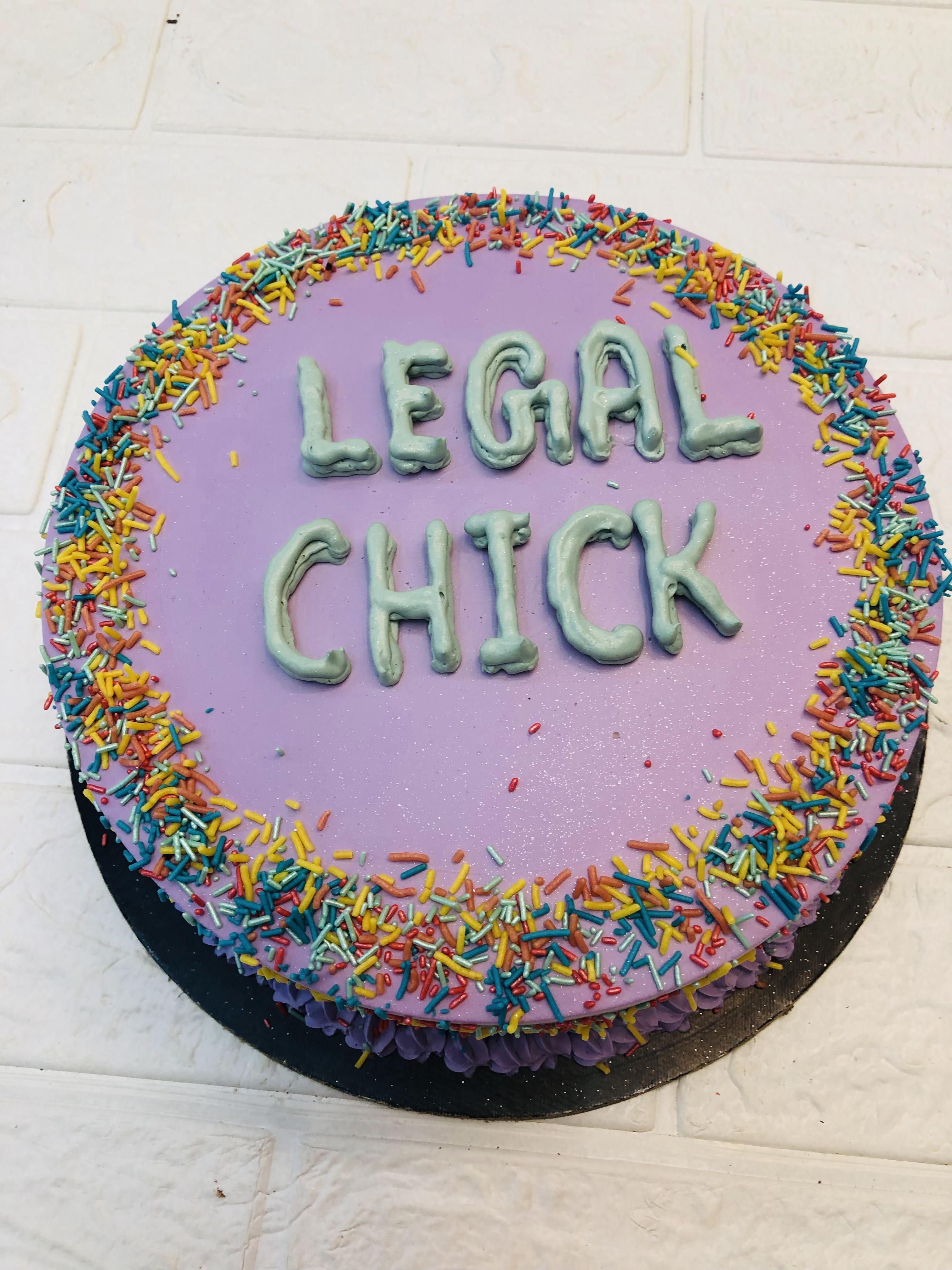 Colorful Sprinkle Cake