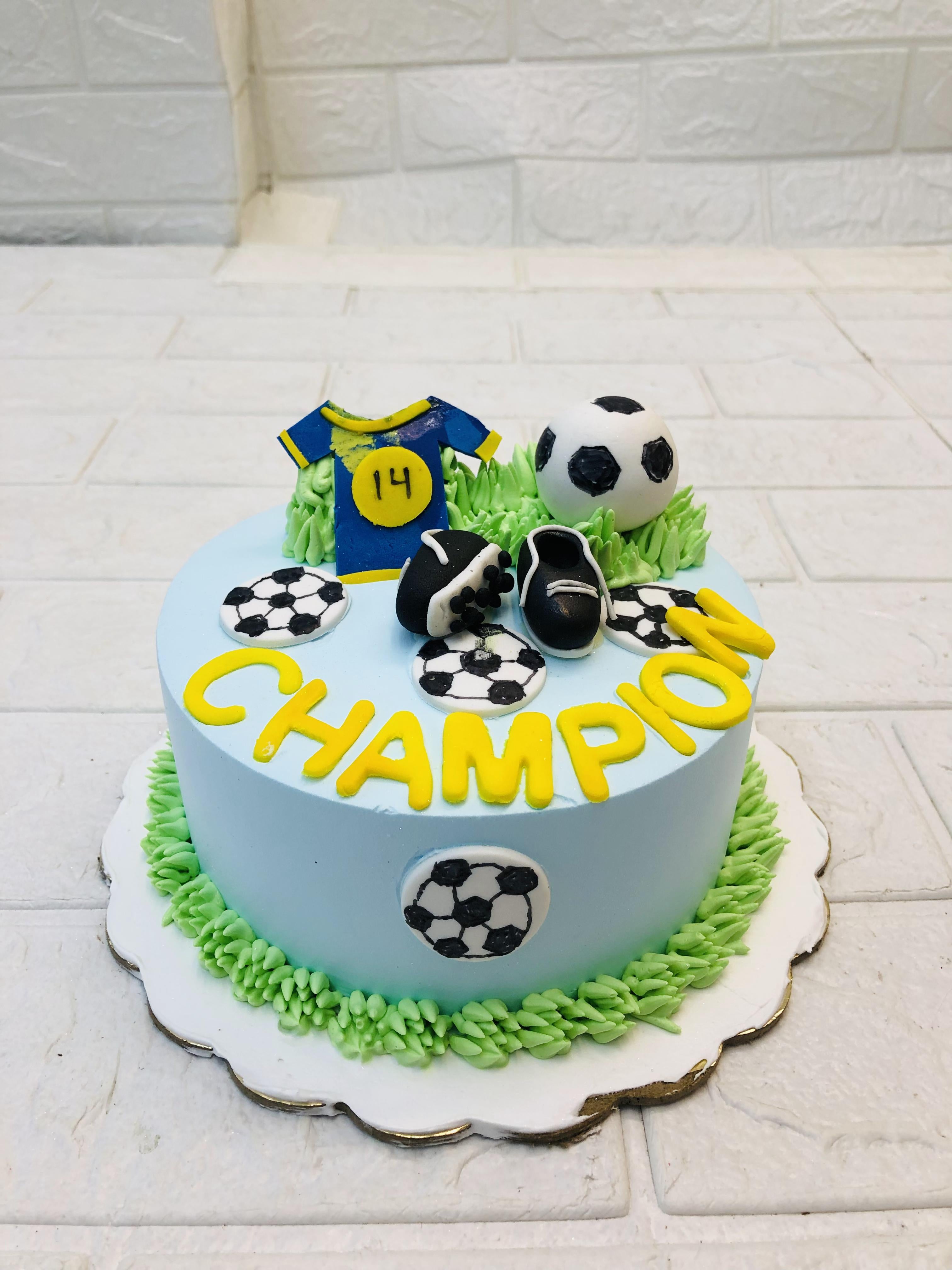 Soccer Birthday Cake