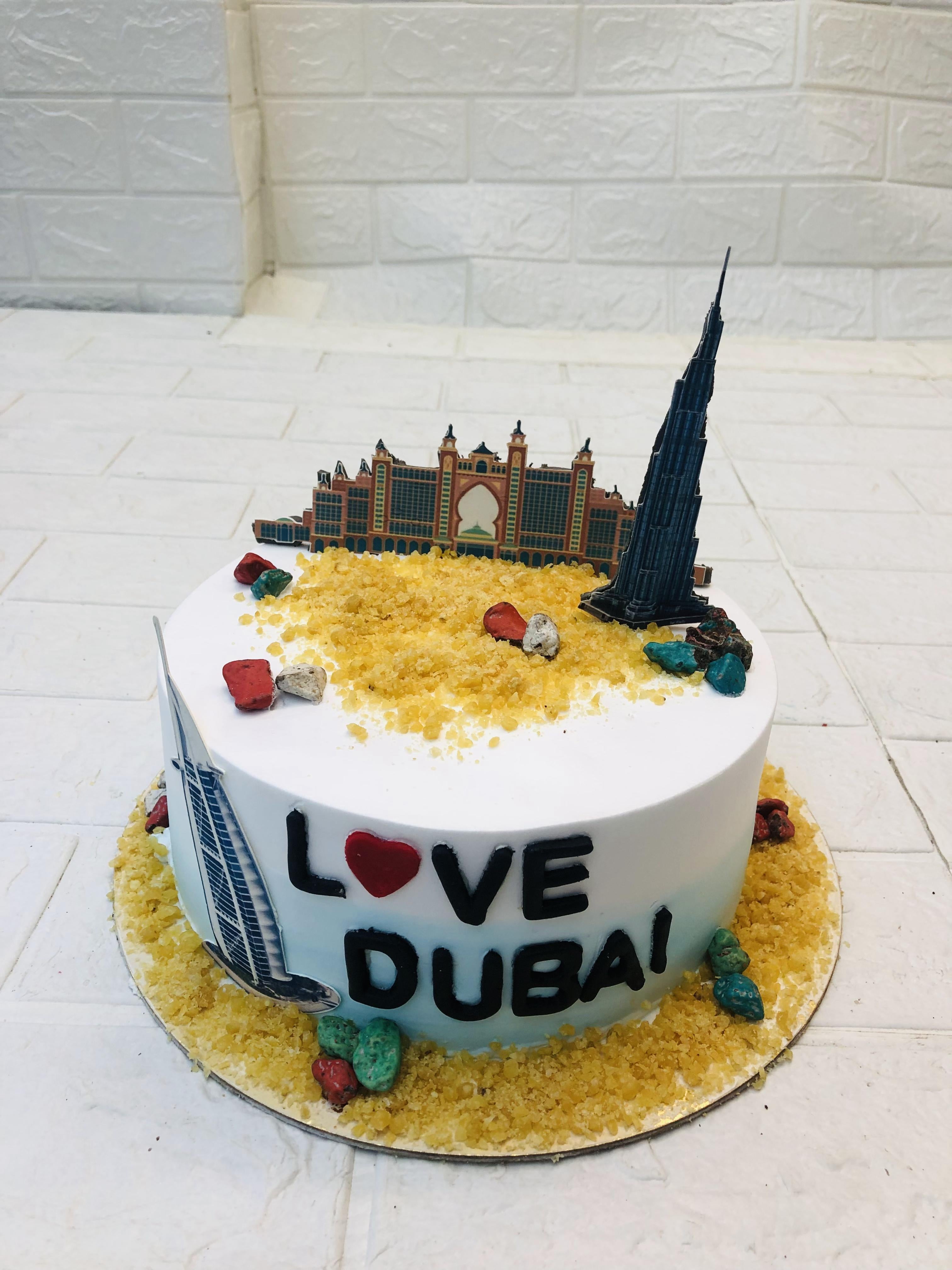 Dubai Theme Cake 2