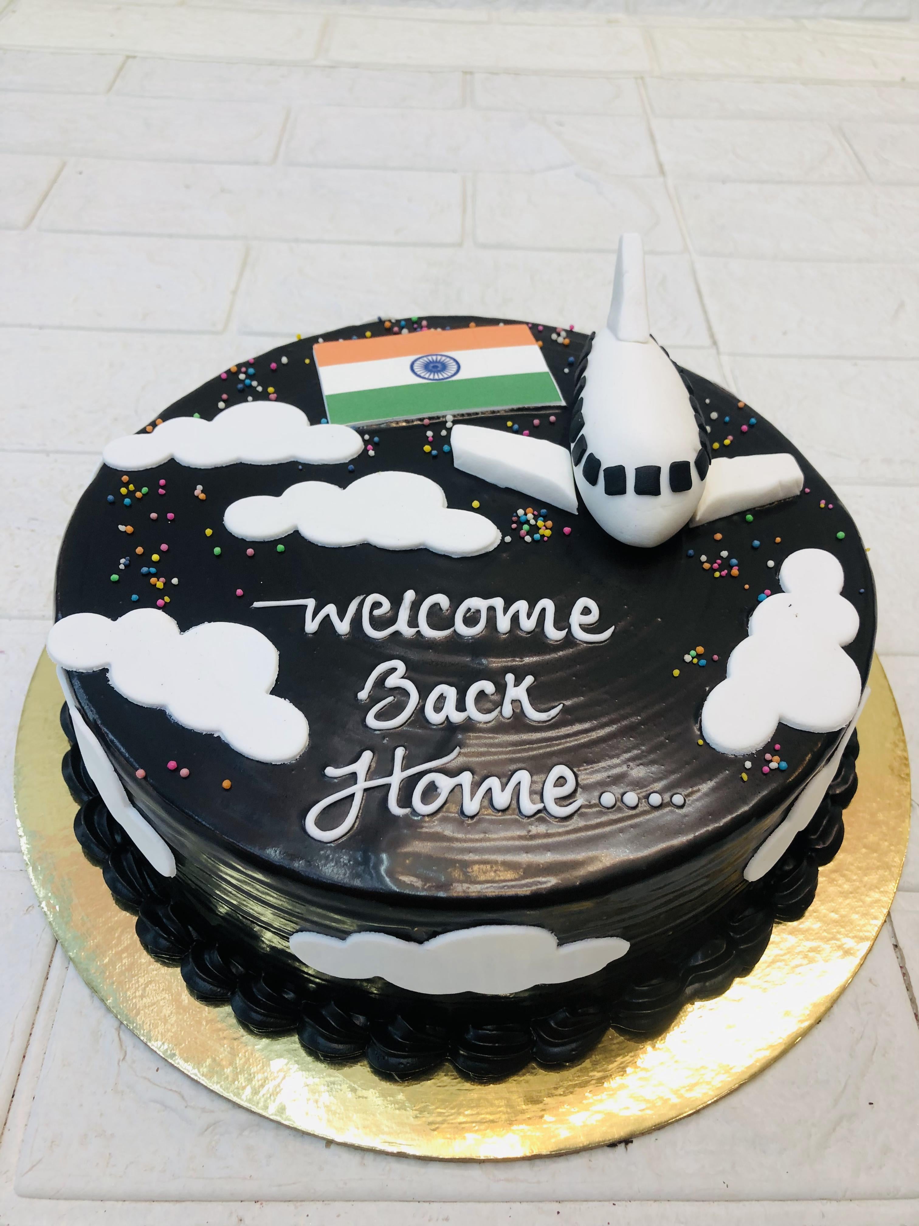 Flight Travel Chocolate Cake