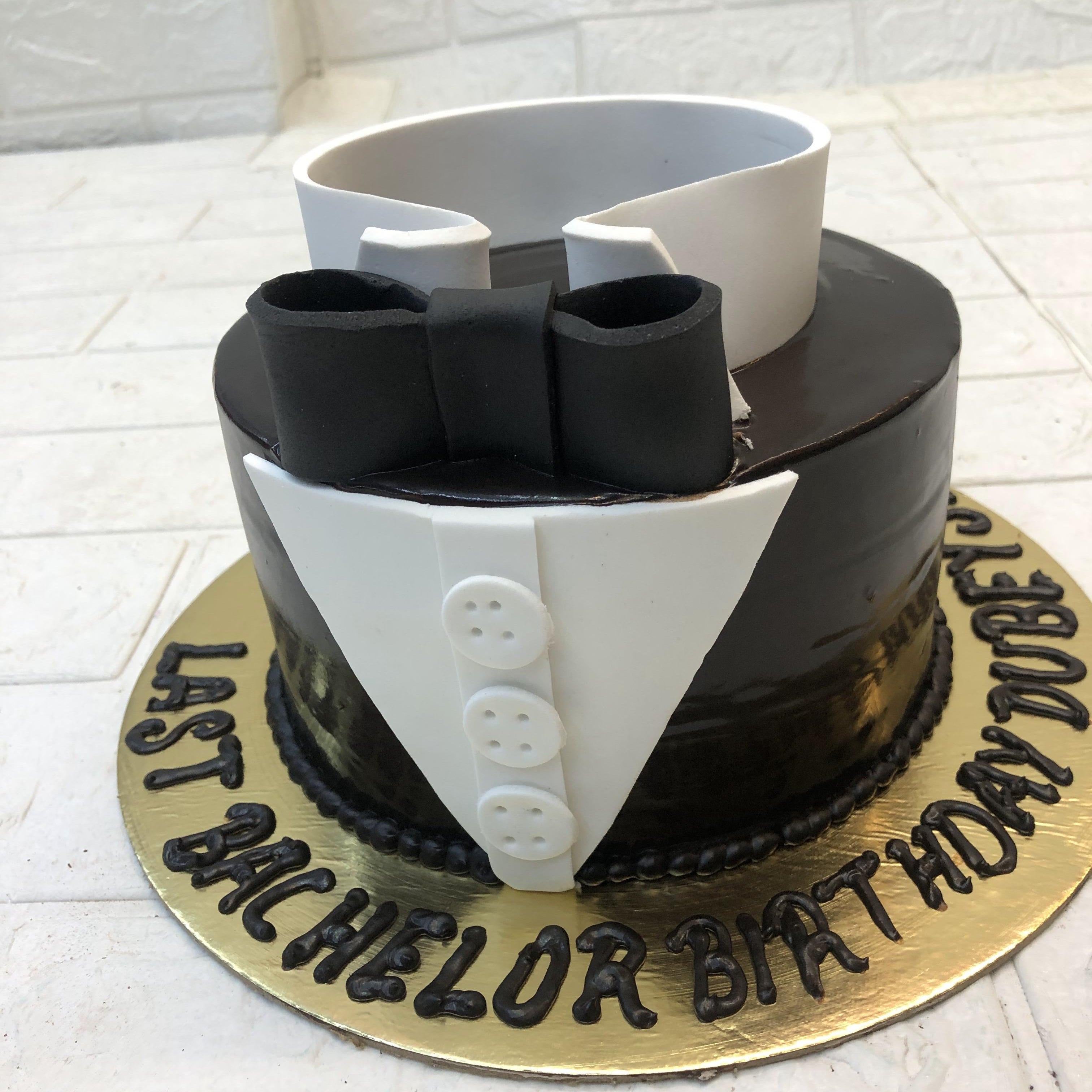 Gentleman Theme Cake 2