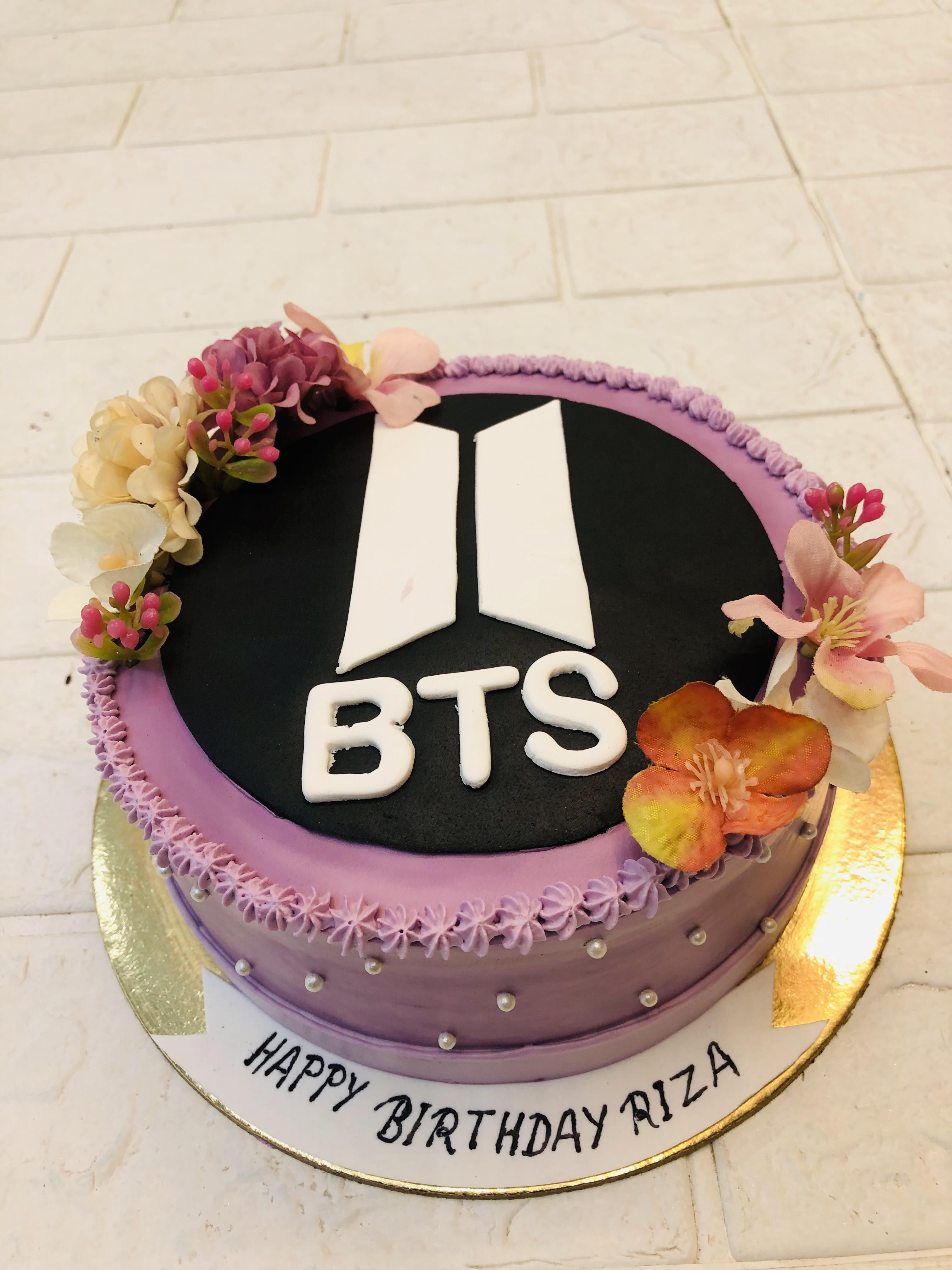 BTS Theme Cake 7