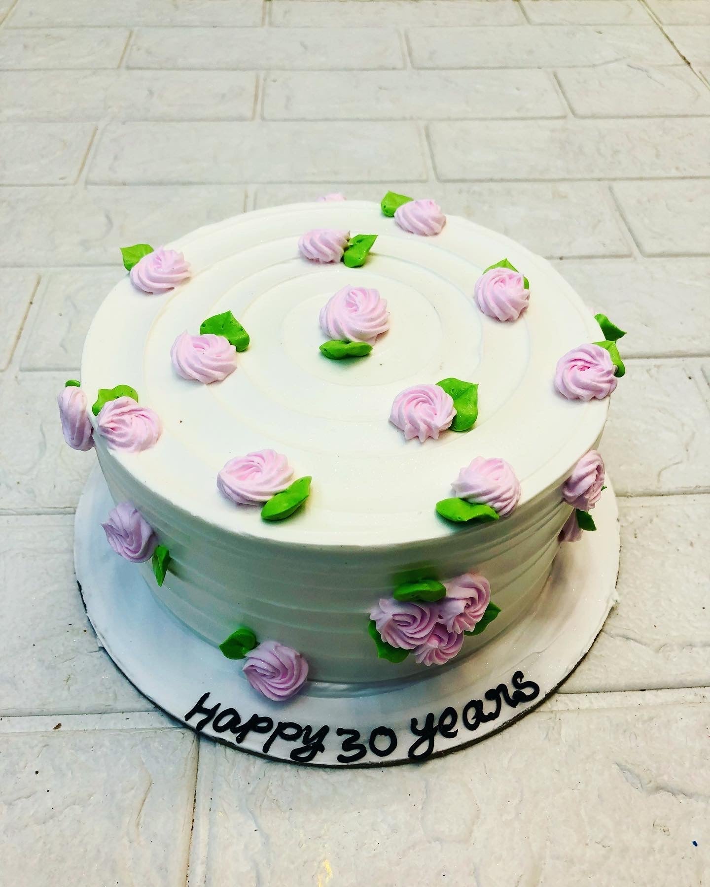 100% Eggless Pink Flower Cake in Noida , Greater Noida, Delhi from DYD Cakes