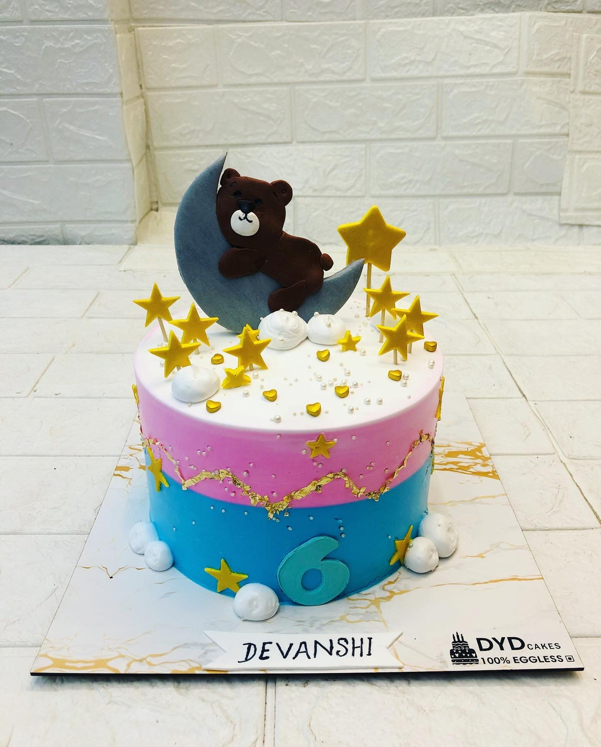 Moon Night Theme Cake