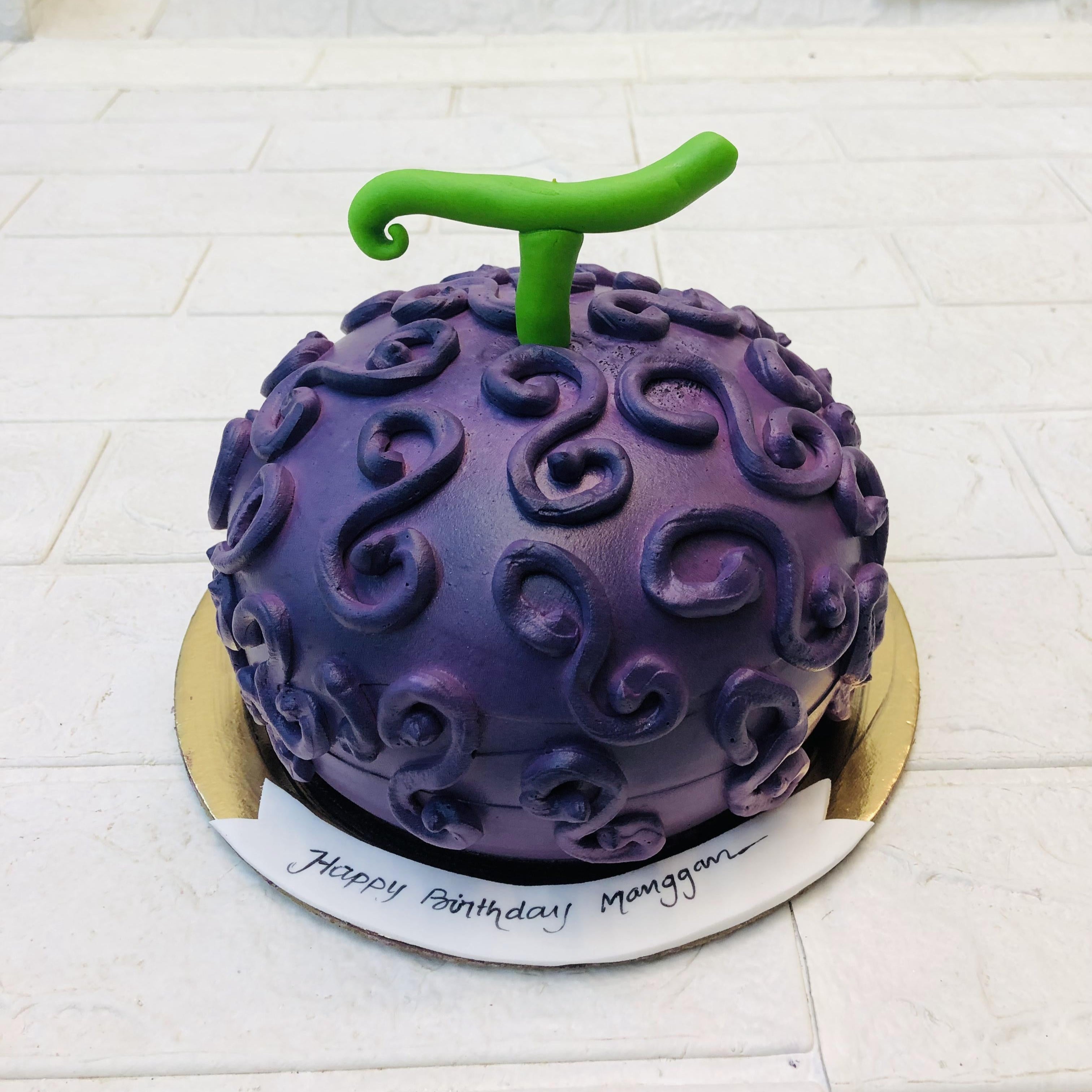 100% Eggless Gomu Gomu No Mi Cake in Noida , Greater Noida, Delhi from DYD Cakes