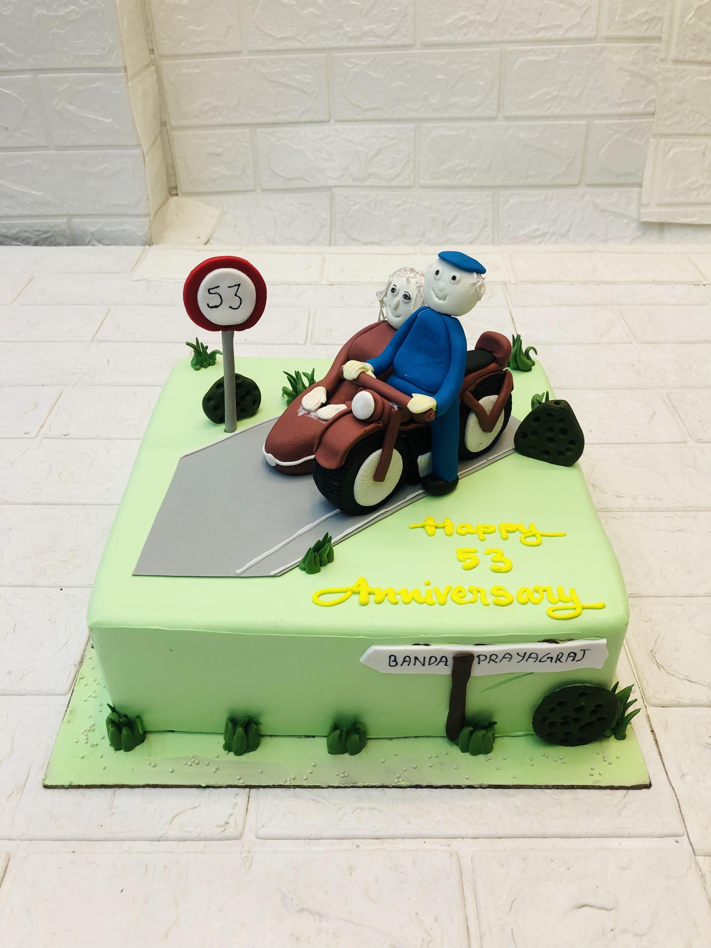 Motorbike Cake