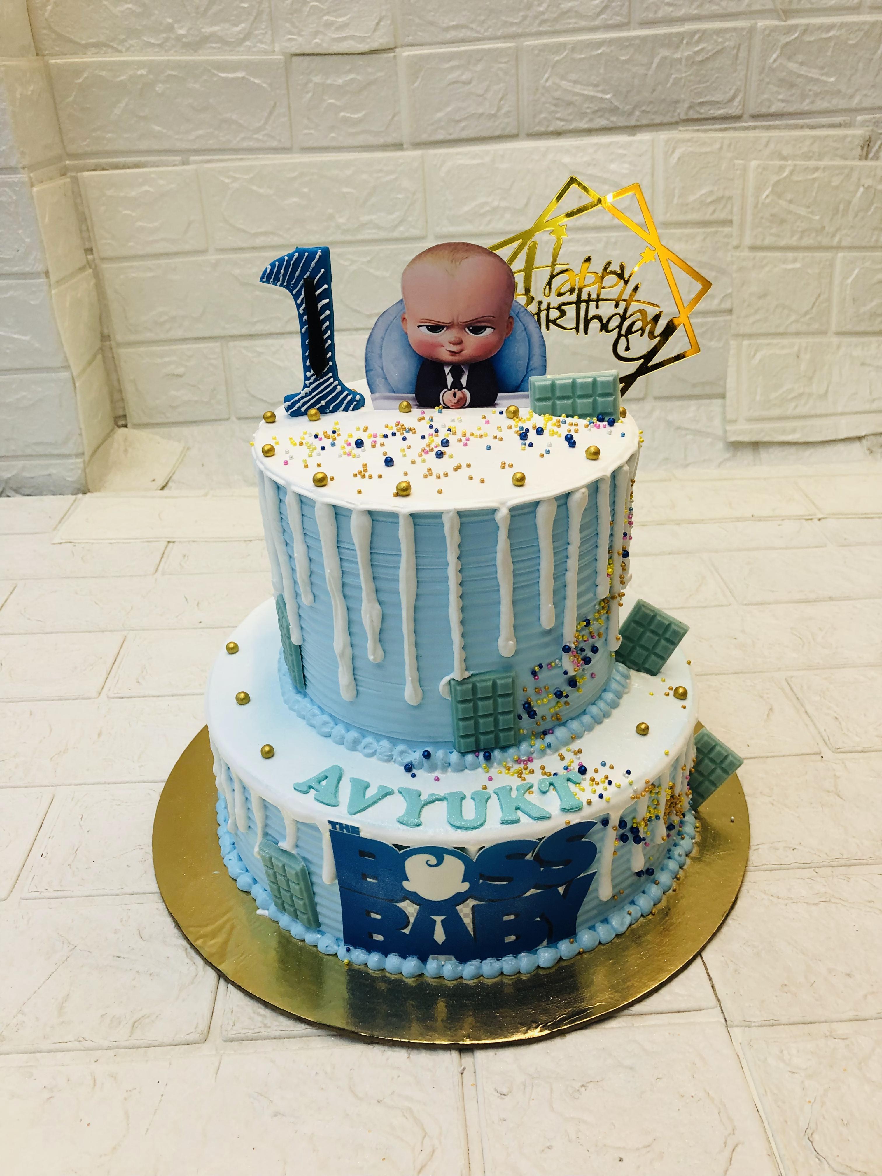 Boss Baby Birthday Cake