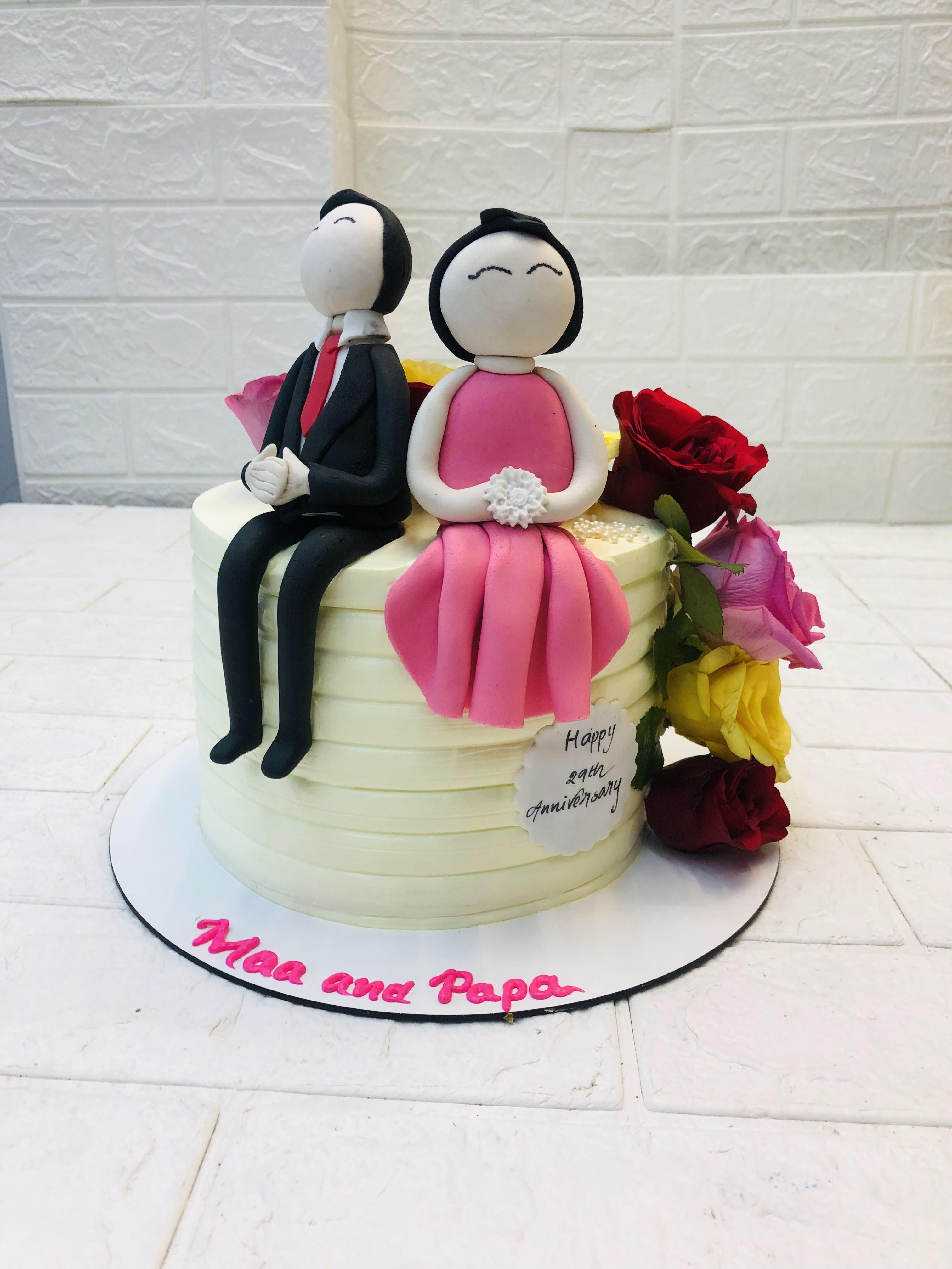 Parents Anniversary Cake Bento Cakes Noida Parents Anniversary Cake Bento Cakes Noida