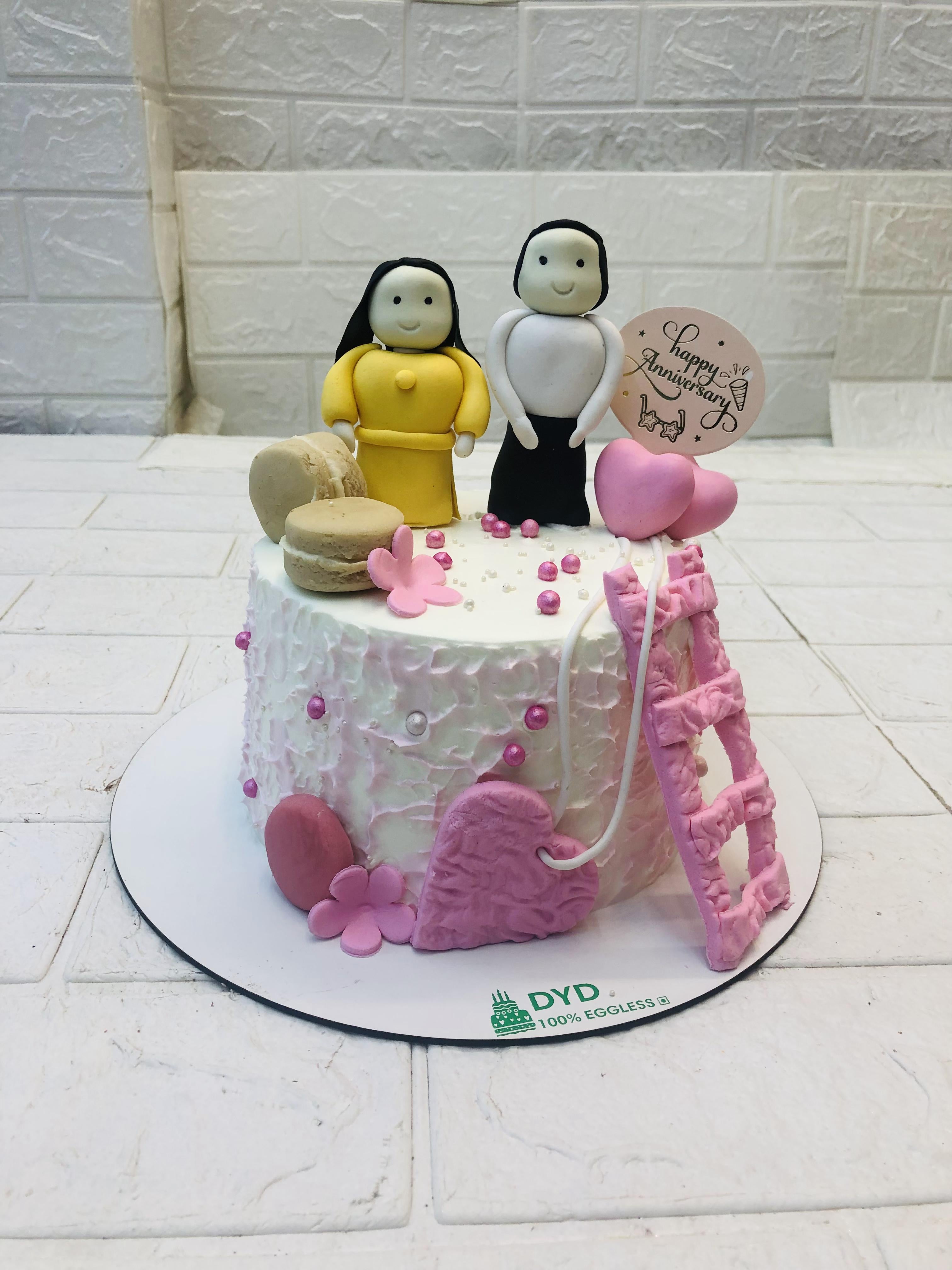 Couple Theme Cake