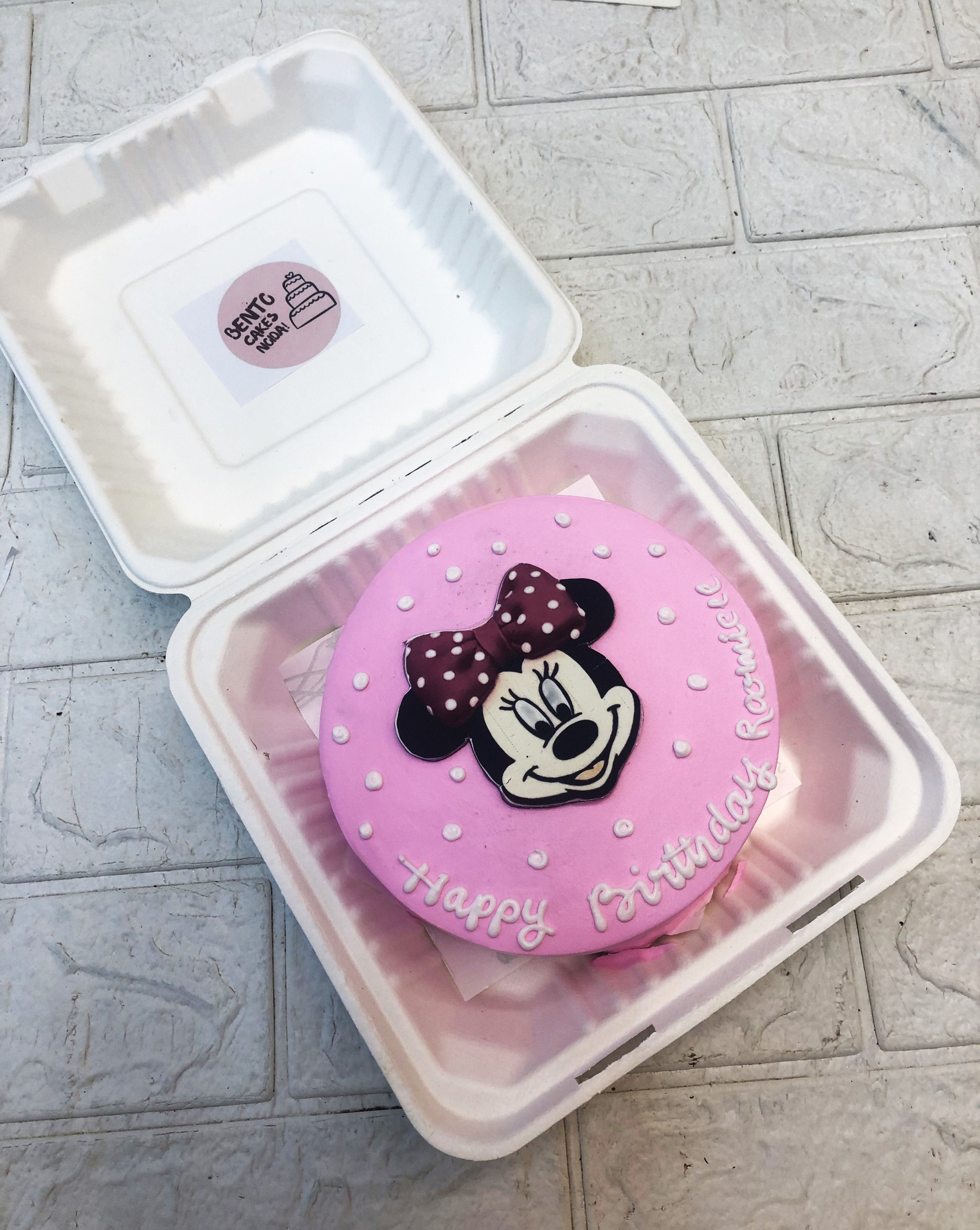 Micky Mouse Theme Bento Cake