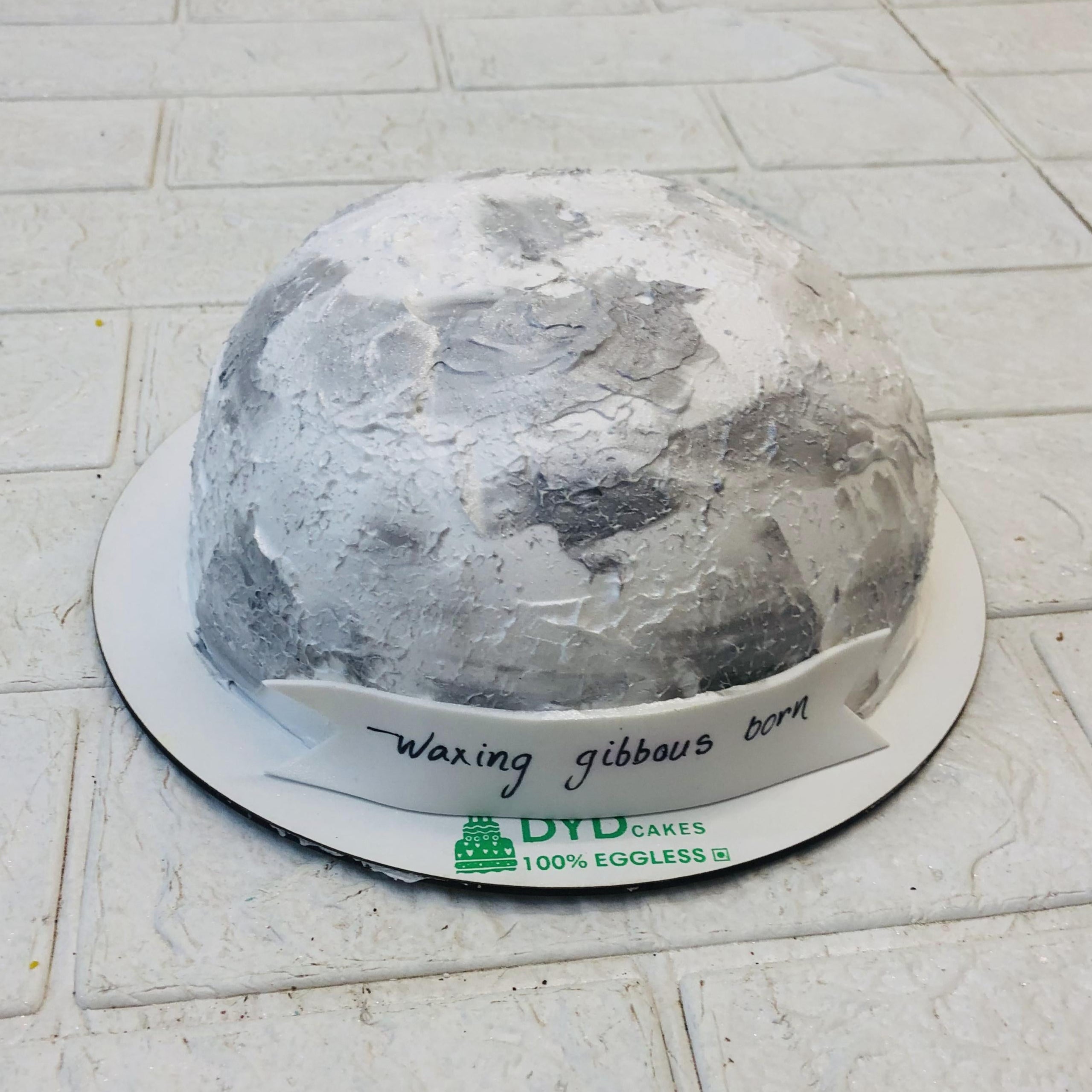 Waxing Gibbous Born Cake