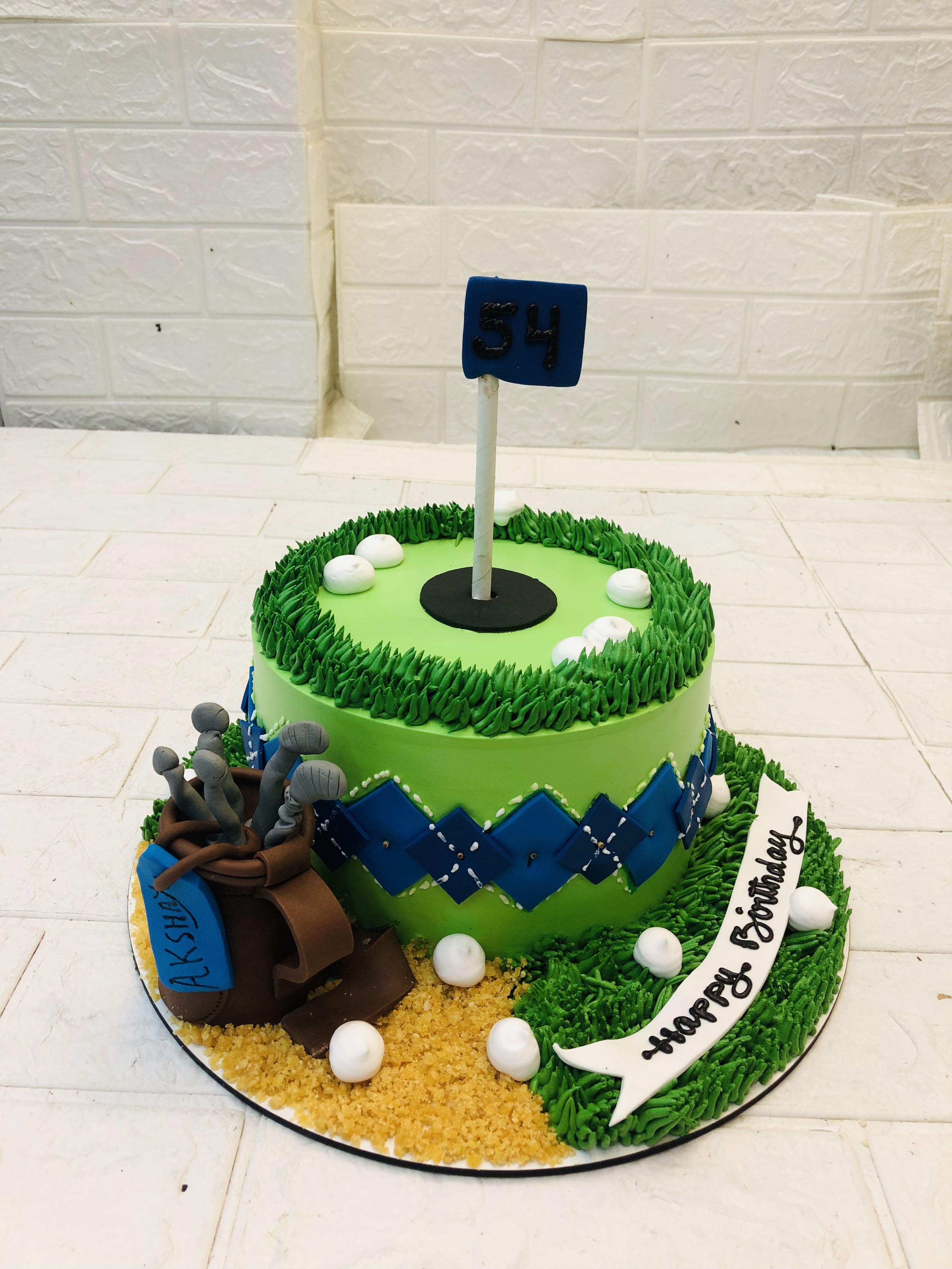 Golf Theme Cake
