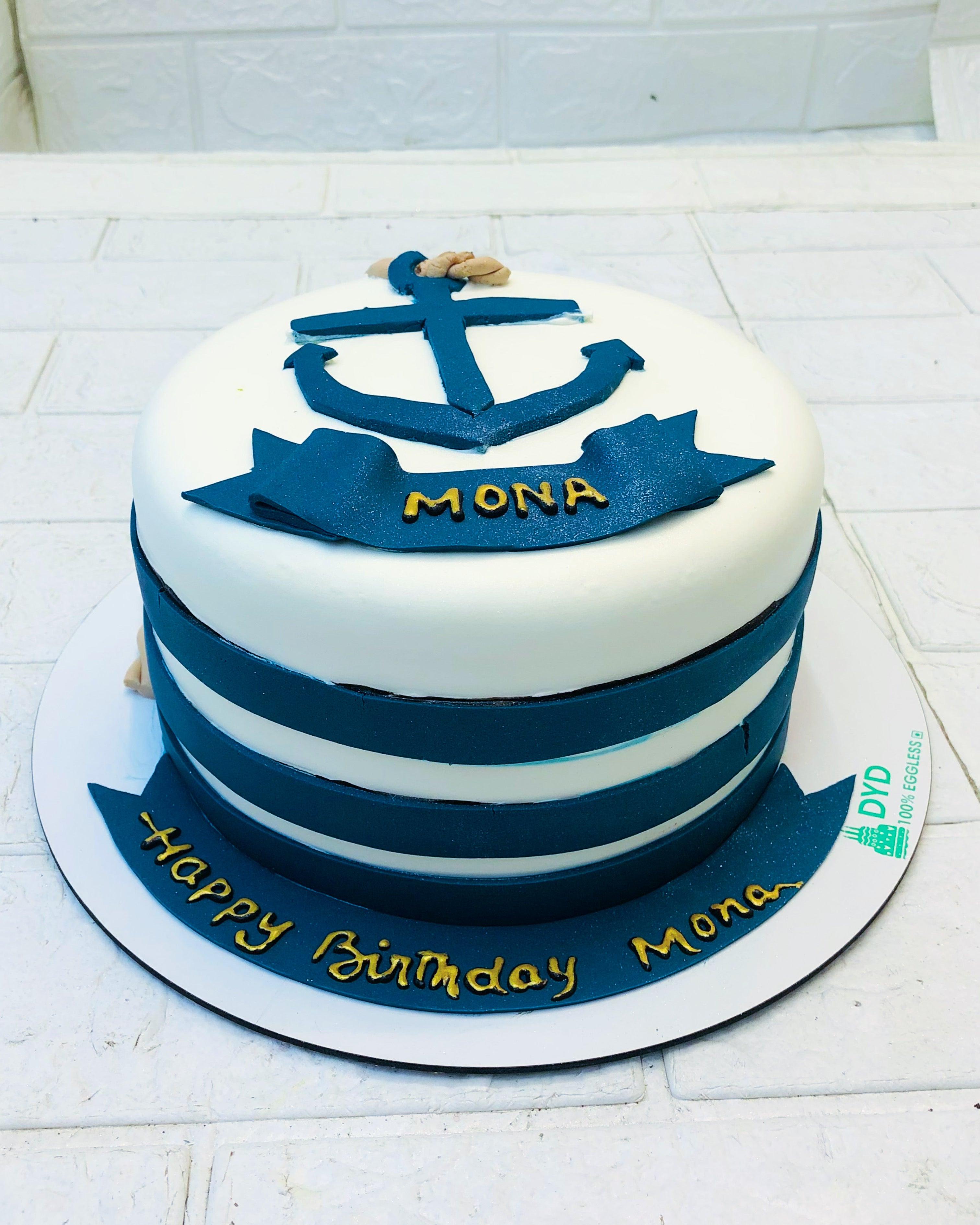 Marine Theme Beautiful Cake