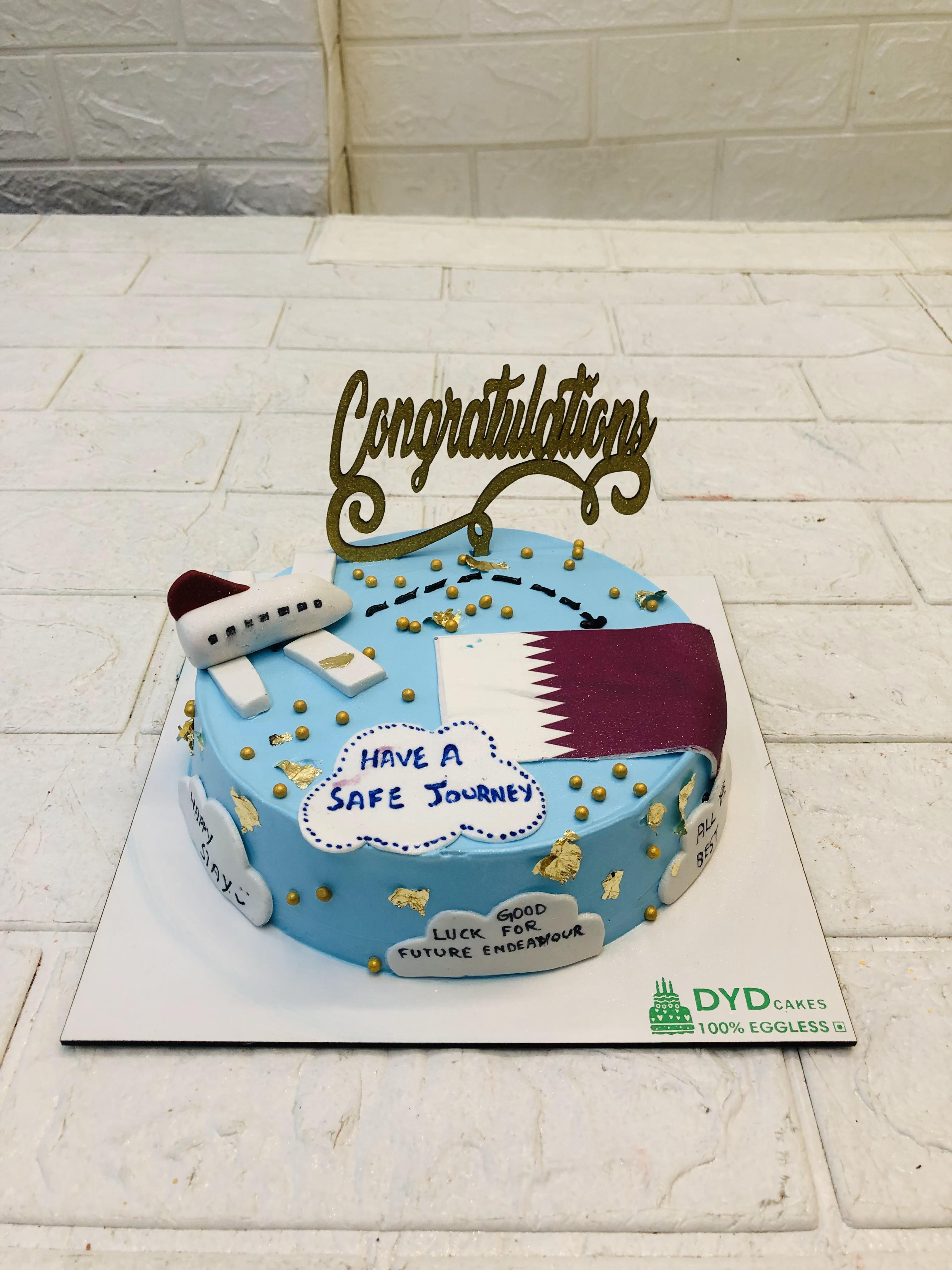 Safe Journey Theme Cake