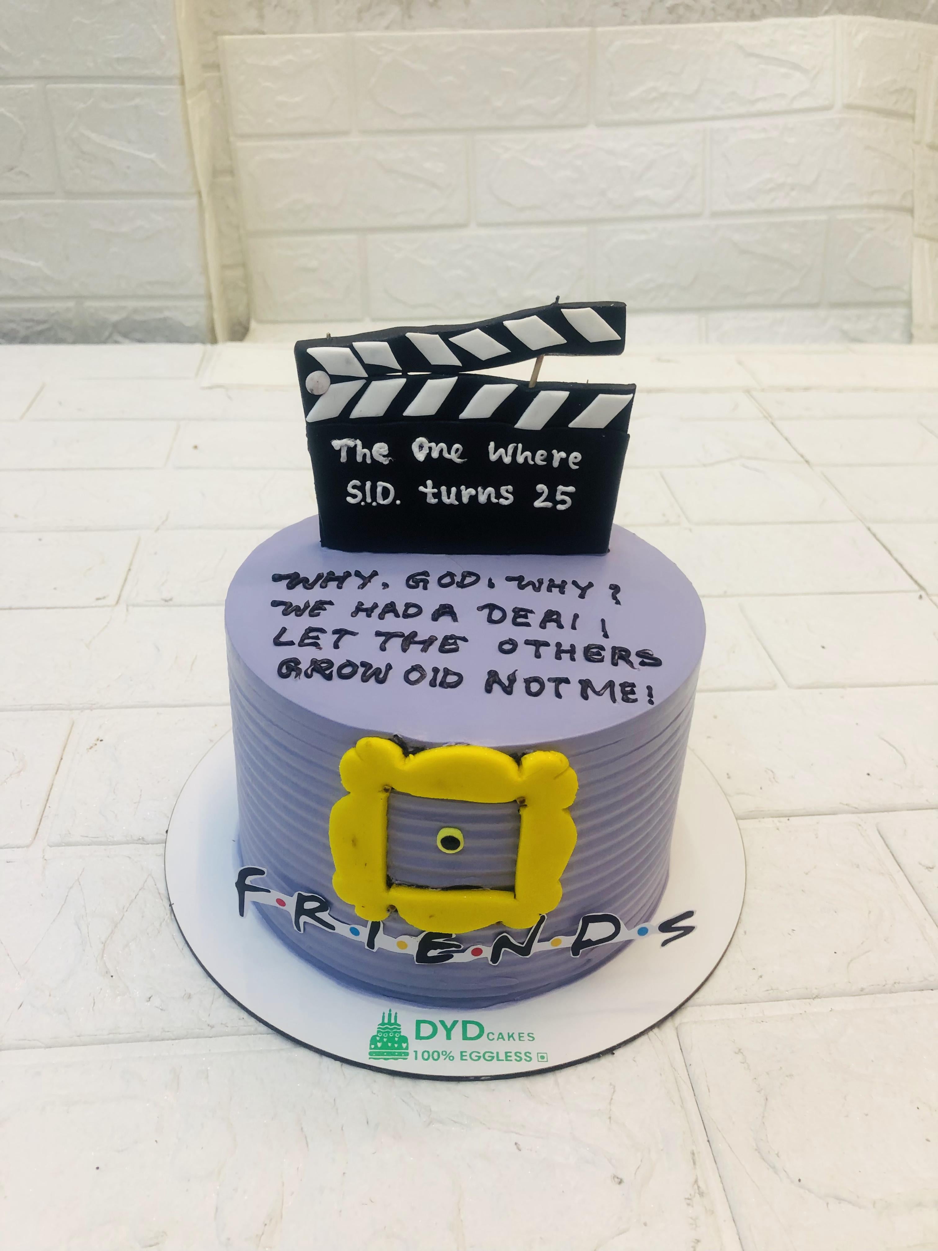 Iconic Friends Theme Cake